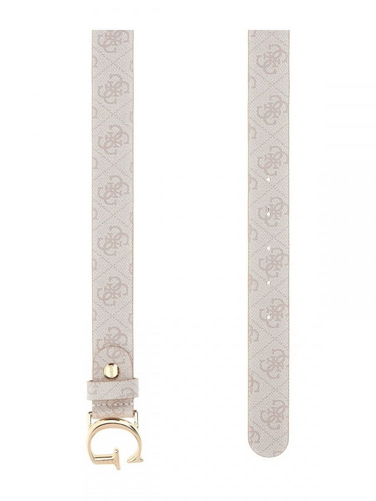 GUESS Cintura Donna NOELLE LOGO ADJ PANT BELT BW7862 P3430 DVL Bianco gioboutiqueweb
