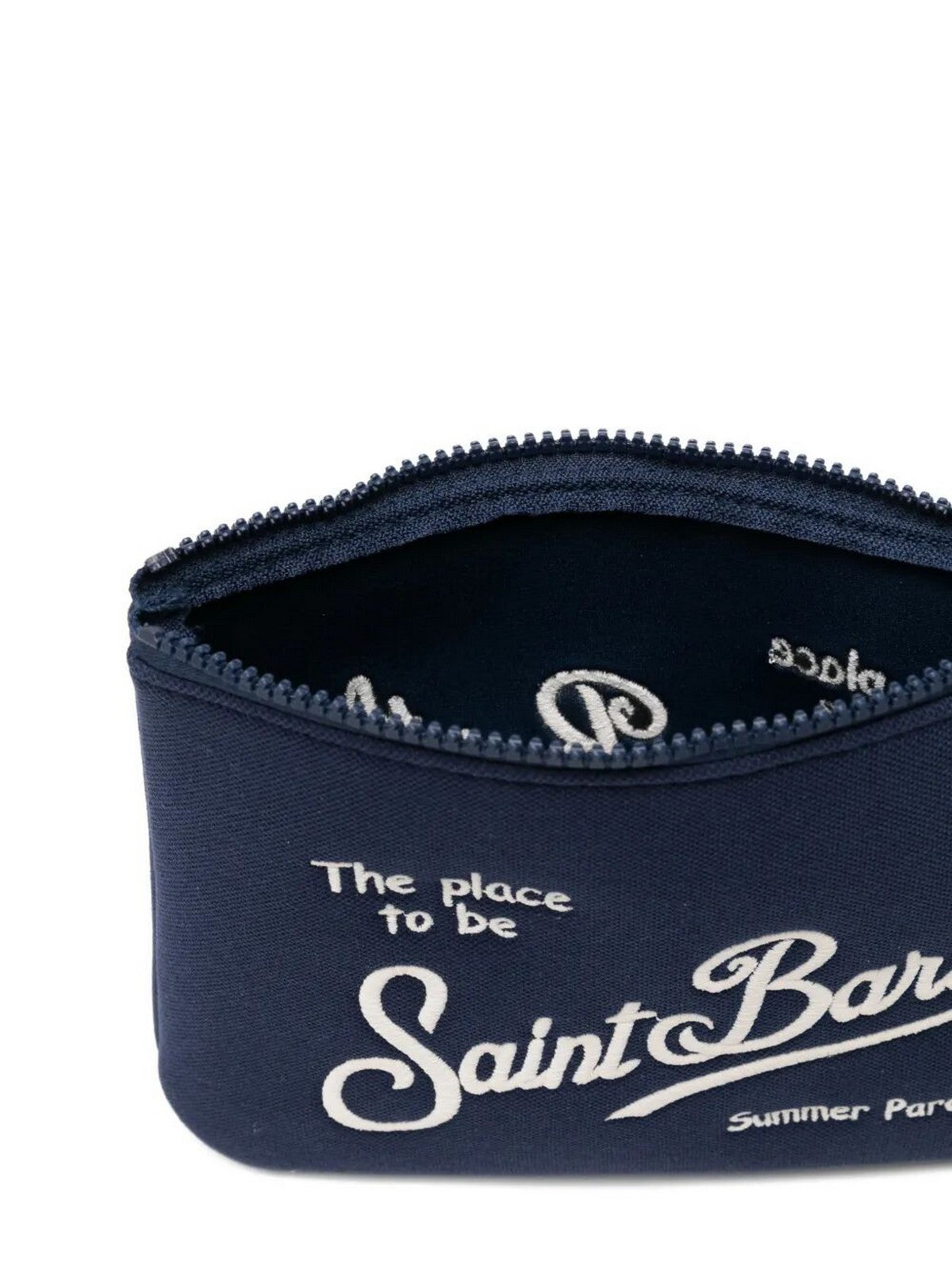 MC2 SAINT BARTH Pochette Unisex adulto ALINE PIQUET 00244L BLU gioboutiqueweb