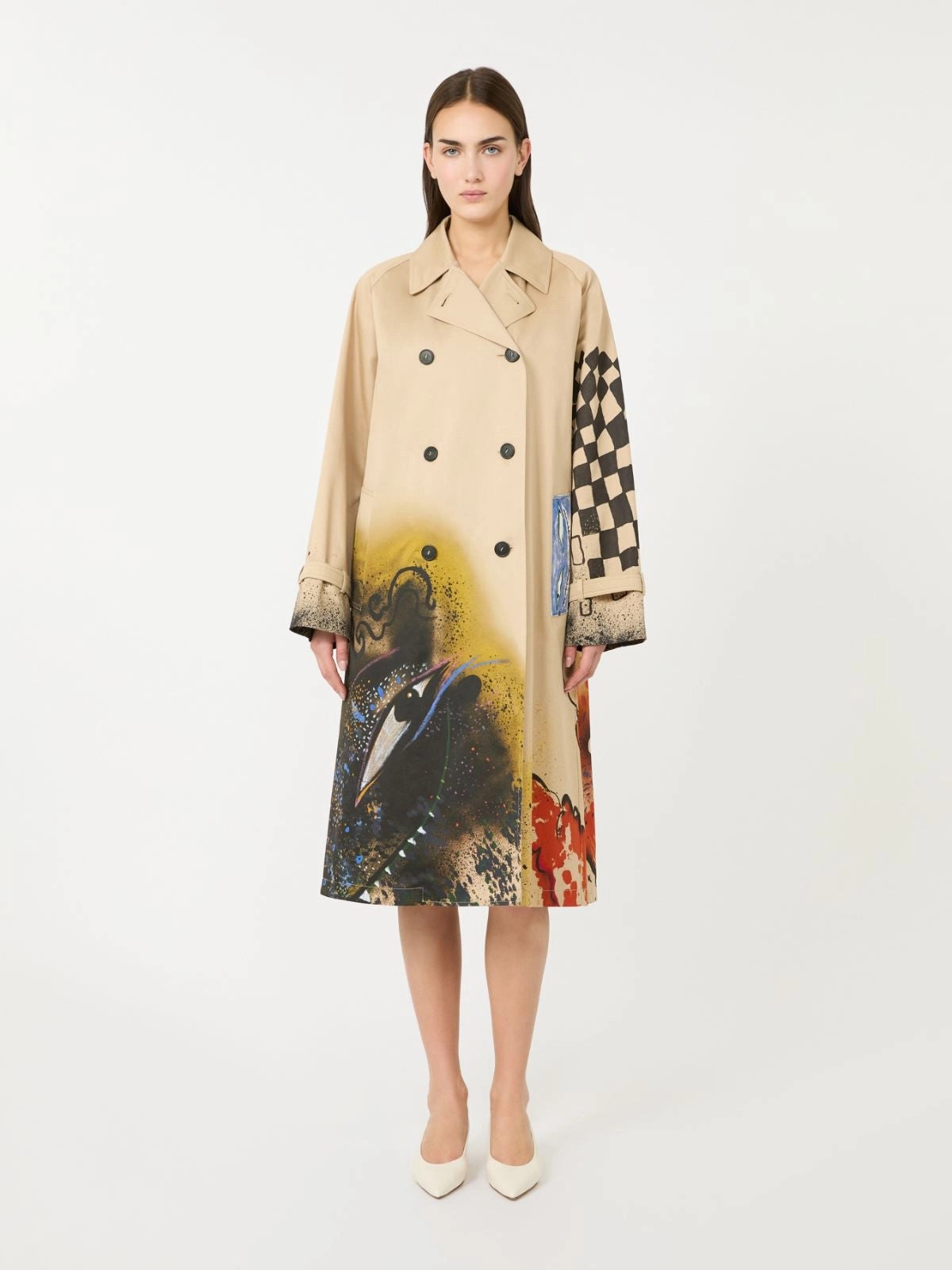 MAX MARA WEEKEND Trench Donna WKSPECCATI 2615021046600 001 SKIN ORIENT gioboutiqueweb
