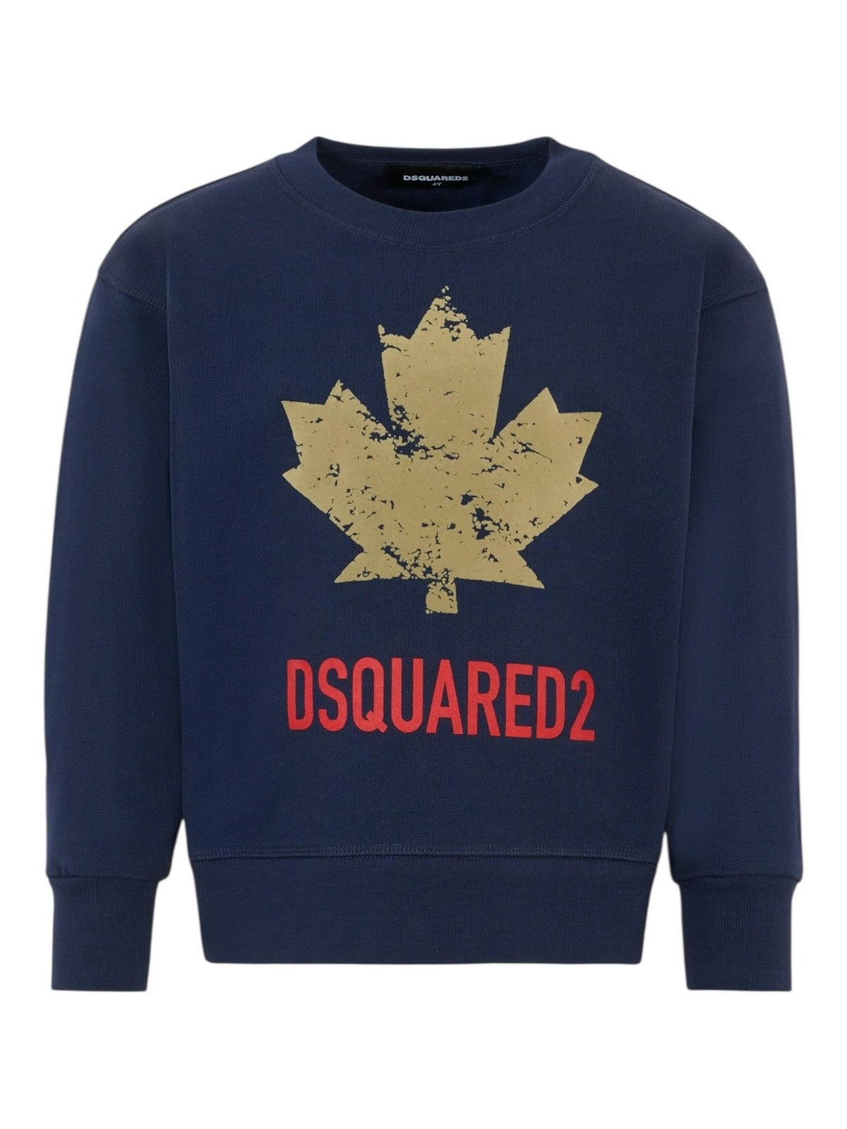 DSQUARED2 KIDS Felpa Bambini e ragazzi DQ3005 D00ZF DQ864 PEACOAT BLUE
