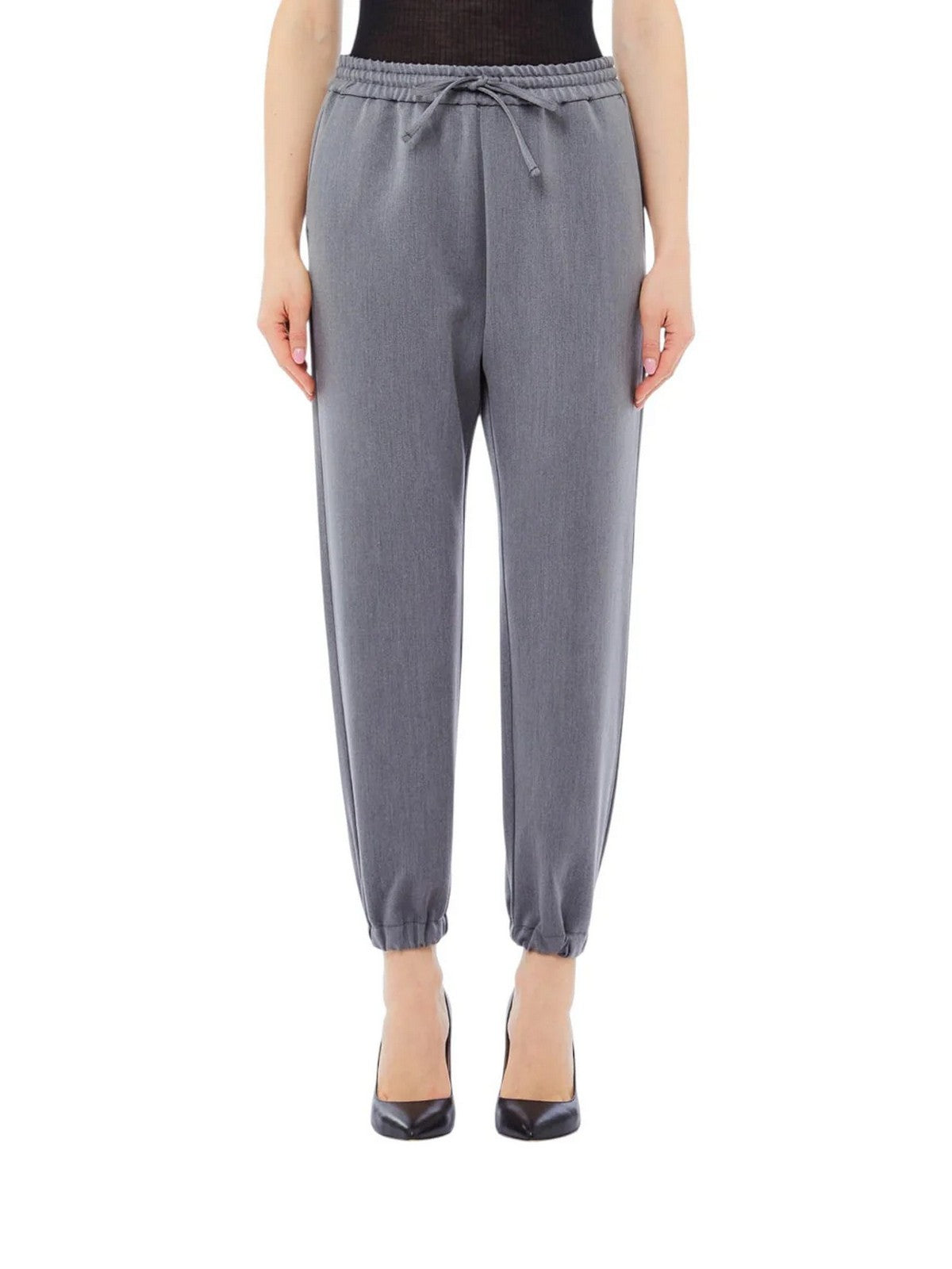 LIU JO WHITE Pantalone Donna MF5270TS224 84006 Grey chic