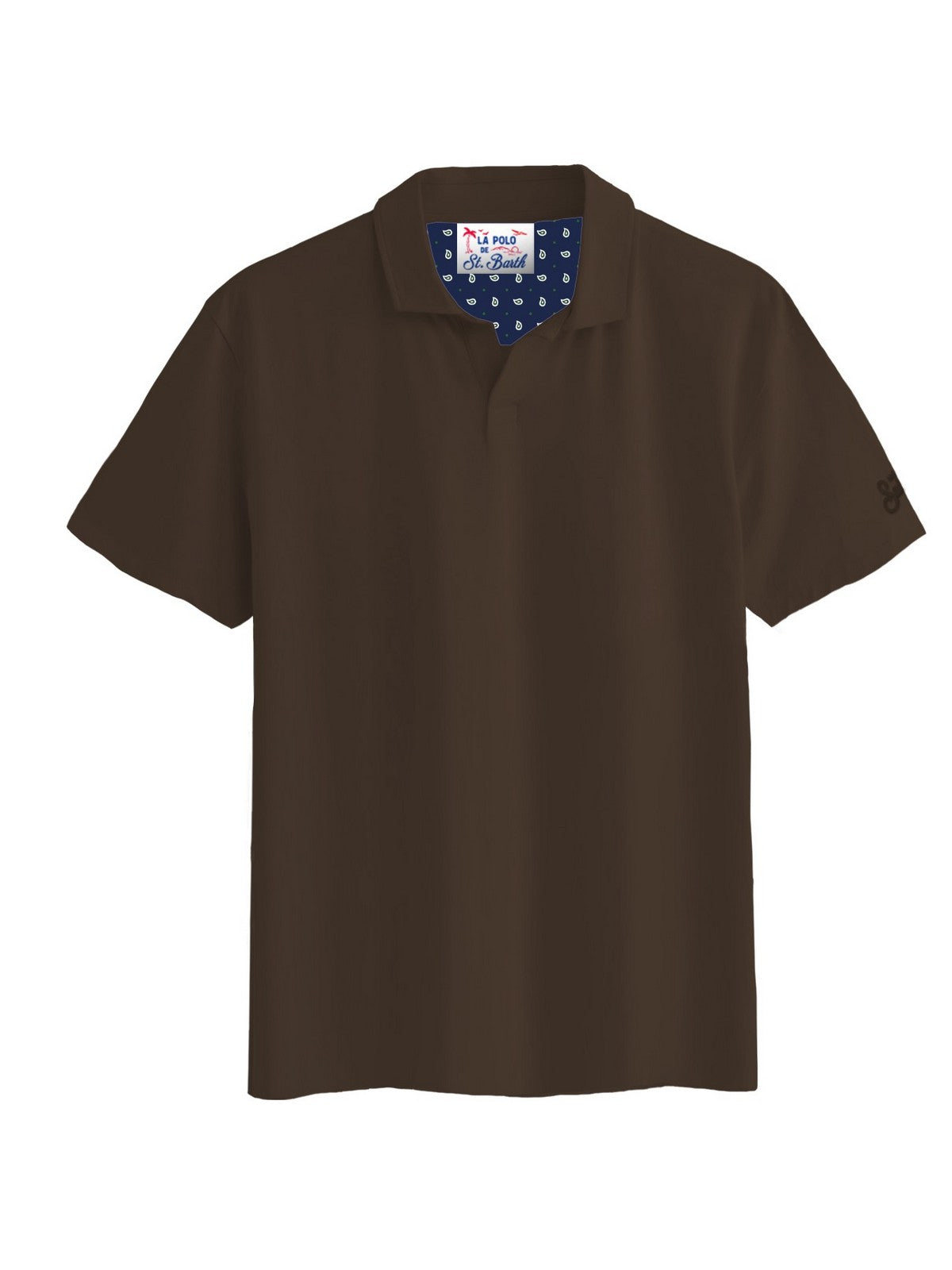 MC2 SAINT BARTH Polo Uomo BRIGHTON 00042L 18H DARK BROWN