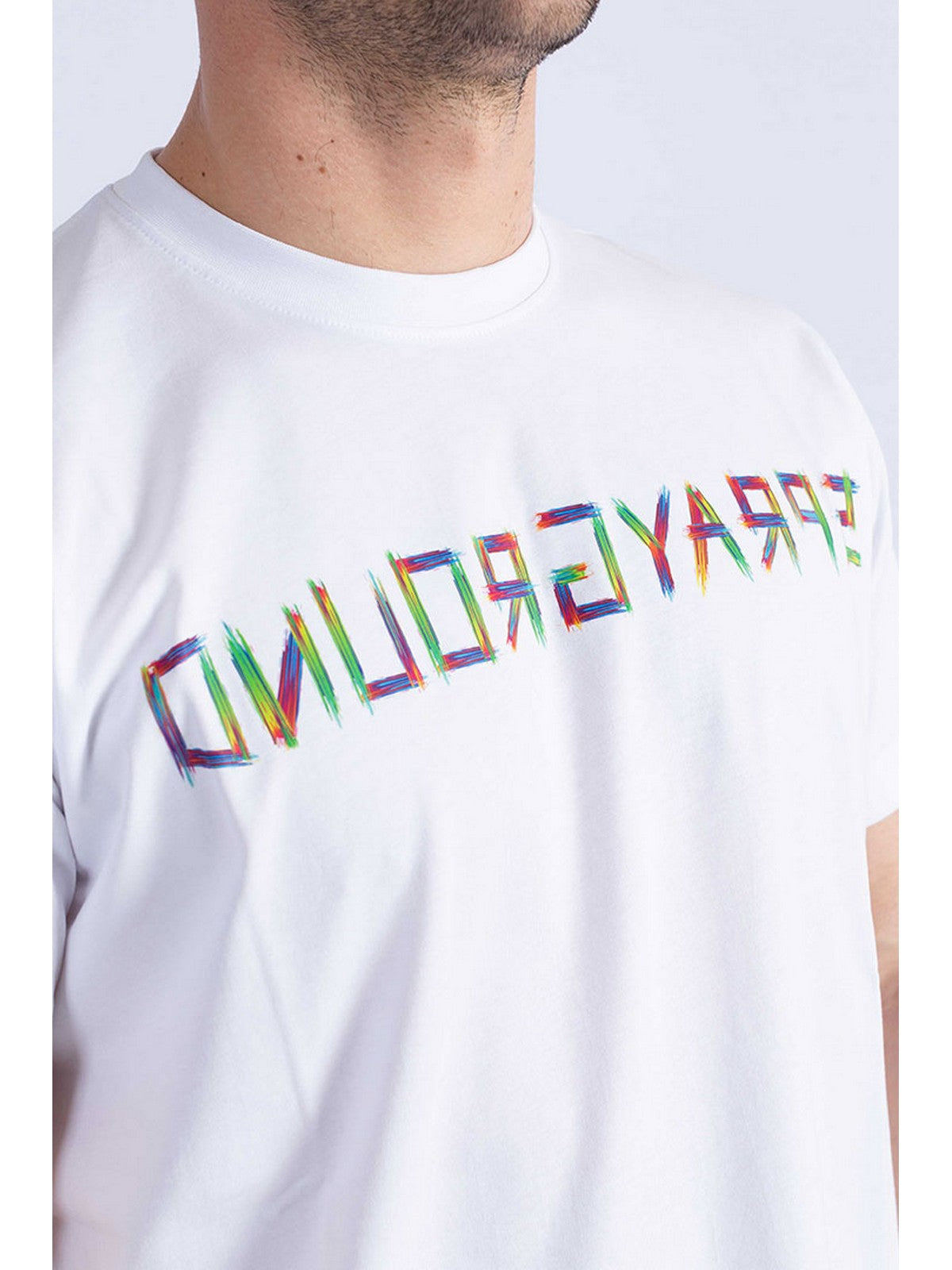 SPRAYGROUND T-Shirt e Polo Uomo SP482WHT Bianco