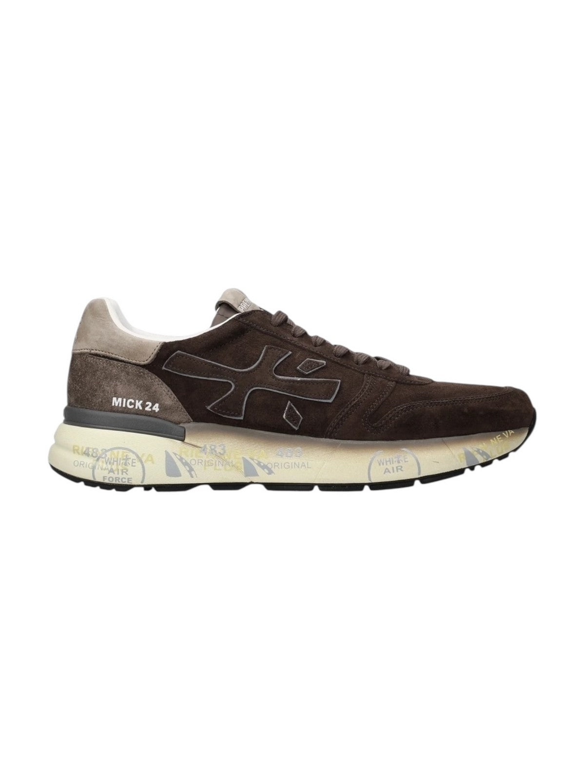 PREMIATA Sneaker Uomo MICK VAR 7898 BROWN gioboutiqueweb