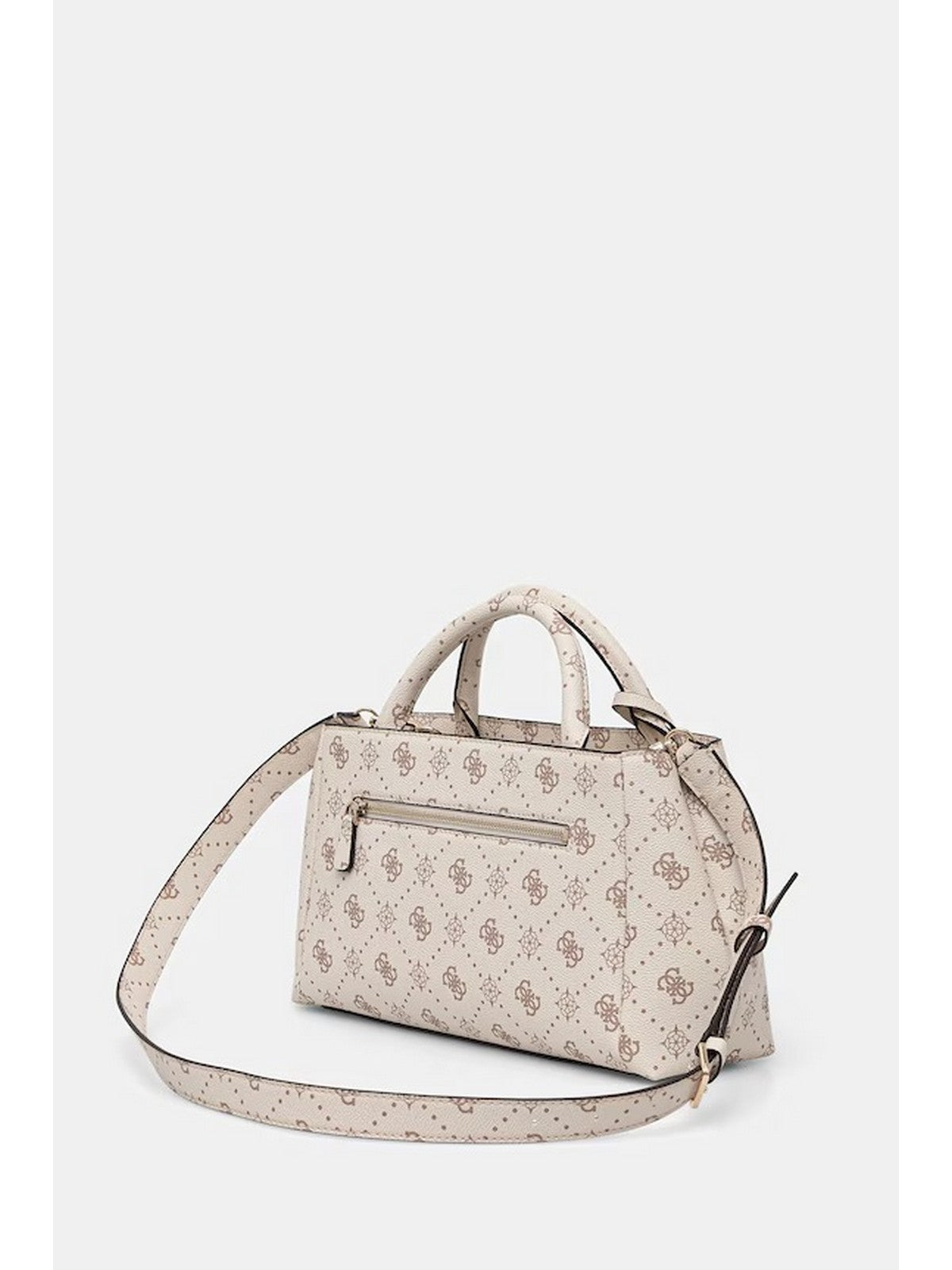 GUESS Borsa Donna CARRIE LOGO GRLFRND SATCHEL HWGP98 98060 VNO VANILLA LOGO
