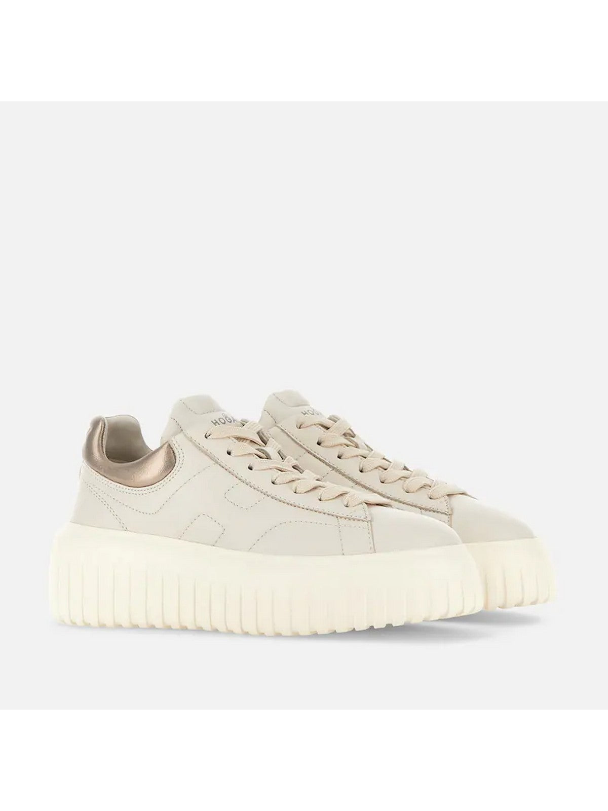 HOGAN Sneaker Donna H-STRIPES ALLACCIATO H HXW6450FC60KU00GAN B013+C202 gioboutiqueweb