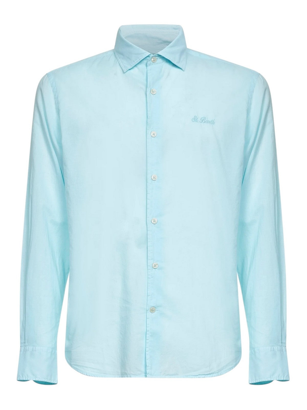 MC2 SAINT BARTH Camicia Uomo CHEMISE ICE 00424L 56L WATERGREEN gioboutiqueweb