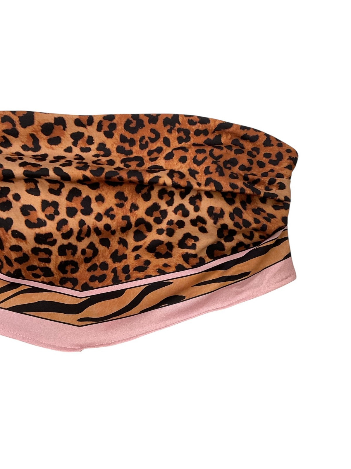 MC2 SAINT BARTH Costume da bagno Donna RIO 09531L SAND LEOPARD FOULARD 1921