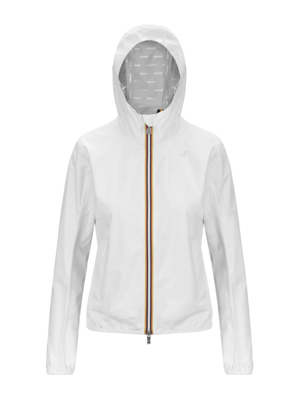 K-WAY Giubbino Donna Lily Eco Stretch Dot K5127LW 001 Bianco gioboutiqueweb