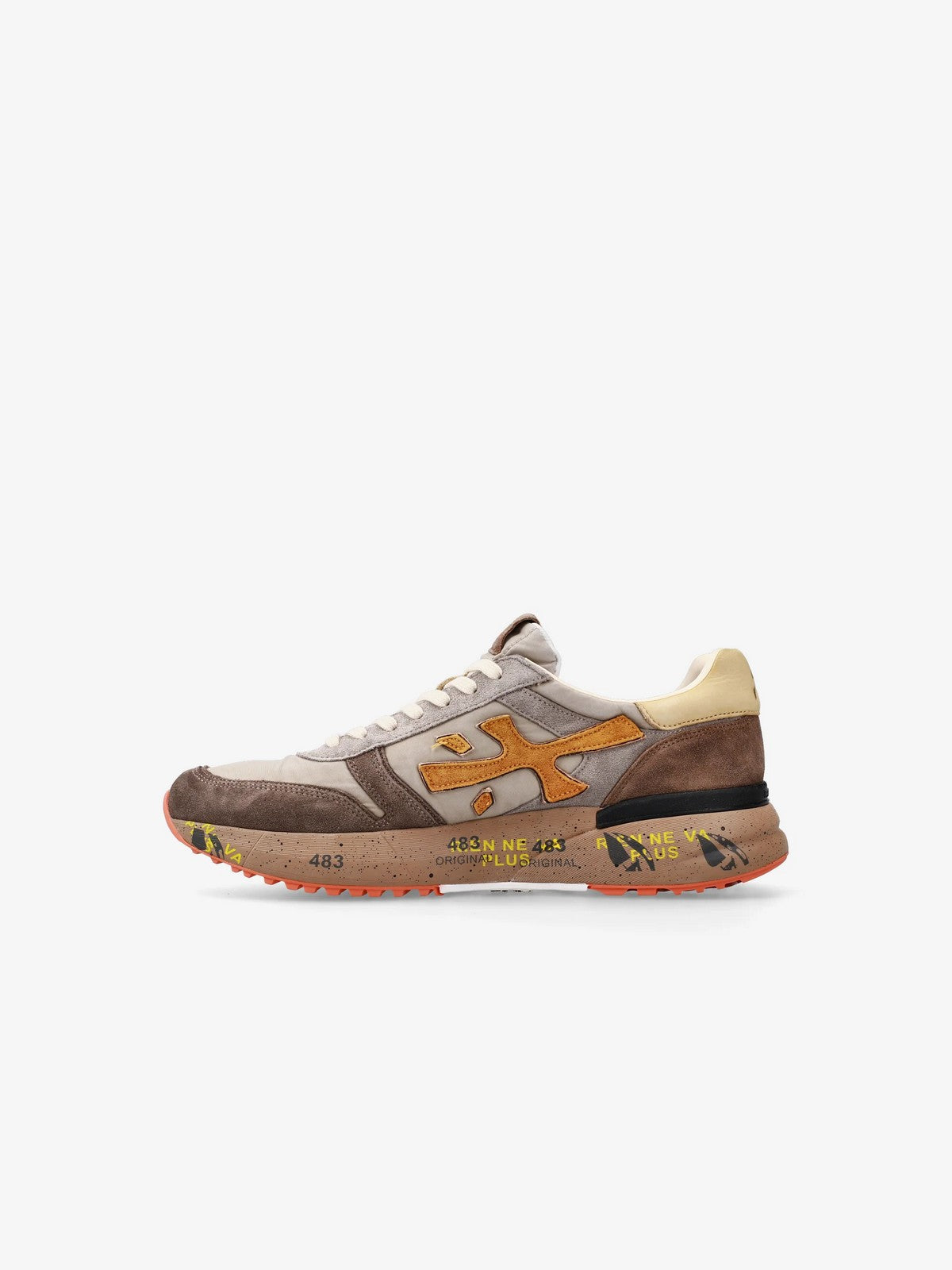 PREMIATA Sneaker Uomo MICK VAR 7866 TAUPE/BROWN