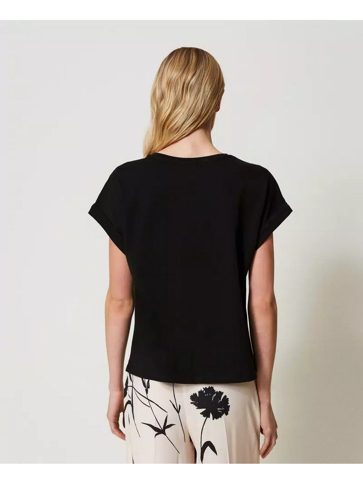 TWINSET T-Shirt e Polo Donna 241TP2215 00006 Nero