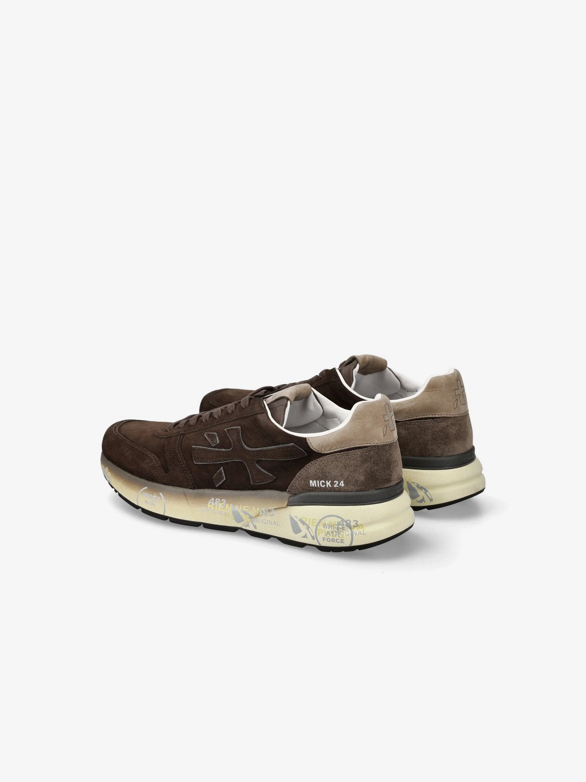 PREMIATA Sneaker Uomo MICK VAR 7898 BROWN gioboutiqueweb