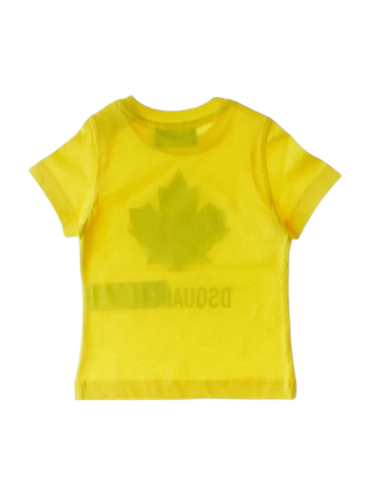 DSQUARED2 KIDS T-shirt Unisex bambino DQ3278 D00XM DQ220 VIBRANT YELLOW gioboutiqueweb