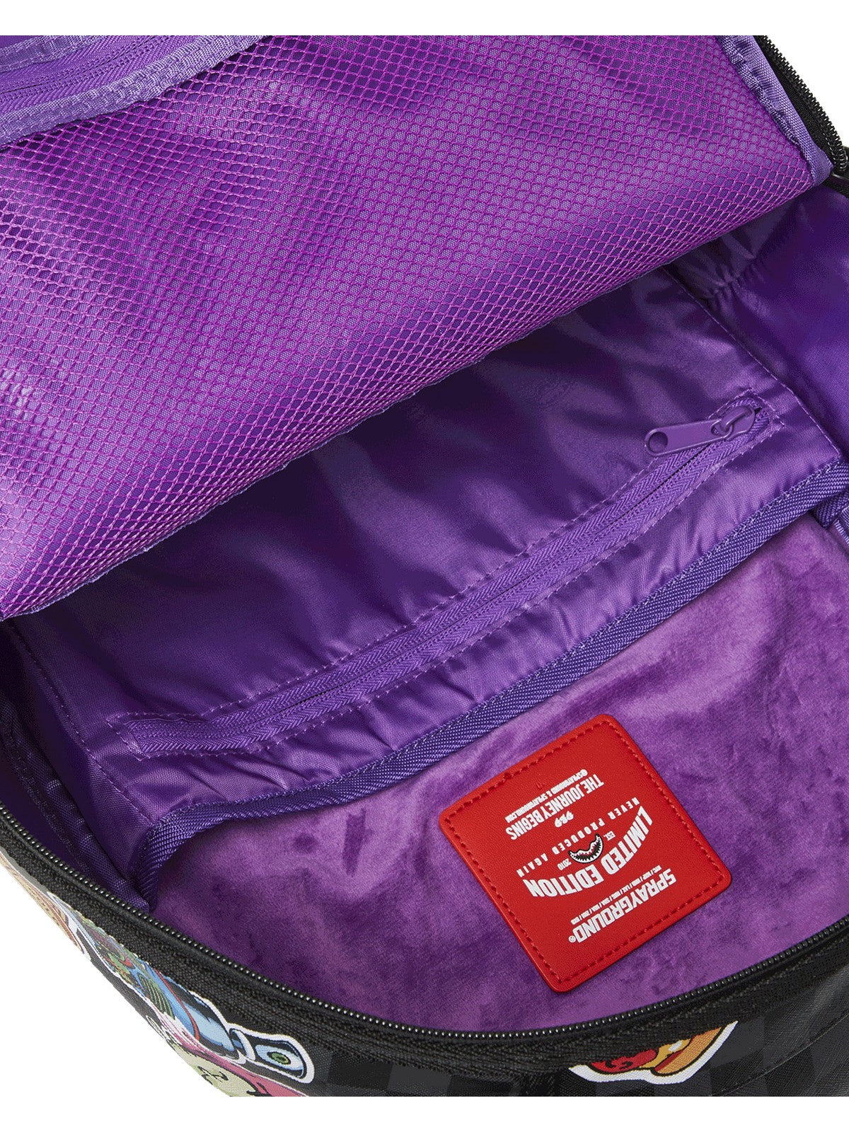 SPRAYGROUND Zaino Uomo LIPS SMACK DOWN DLXSV BACKPACK 910B7581NSZ Nero gioboutiqueweb