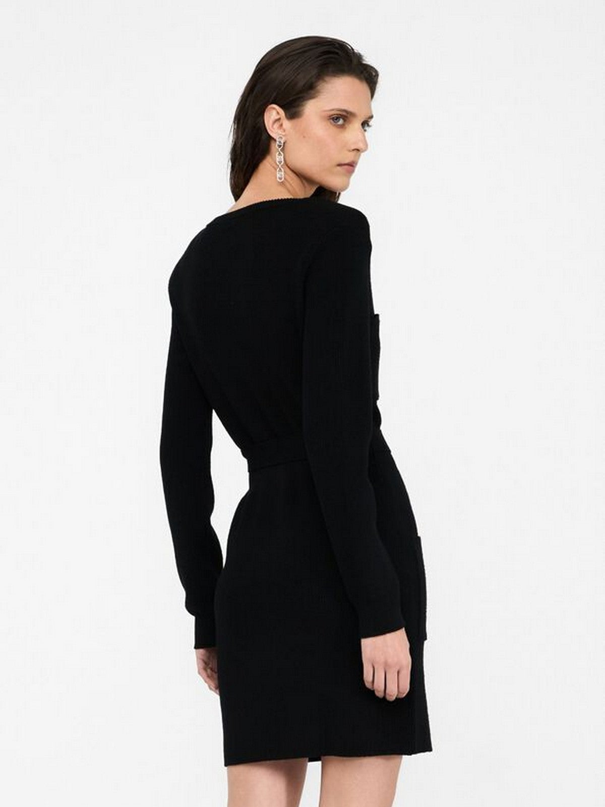 LIU JO WHITE Abito Donna MF5371MS99E 22222 Nero