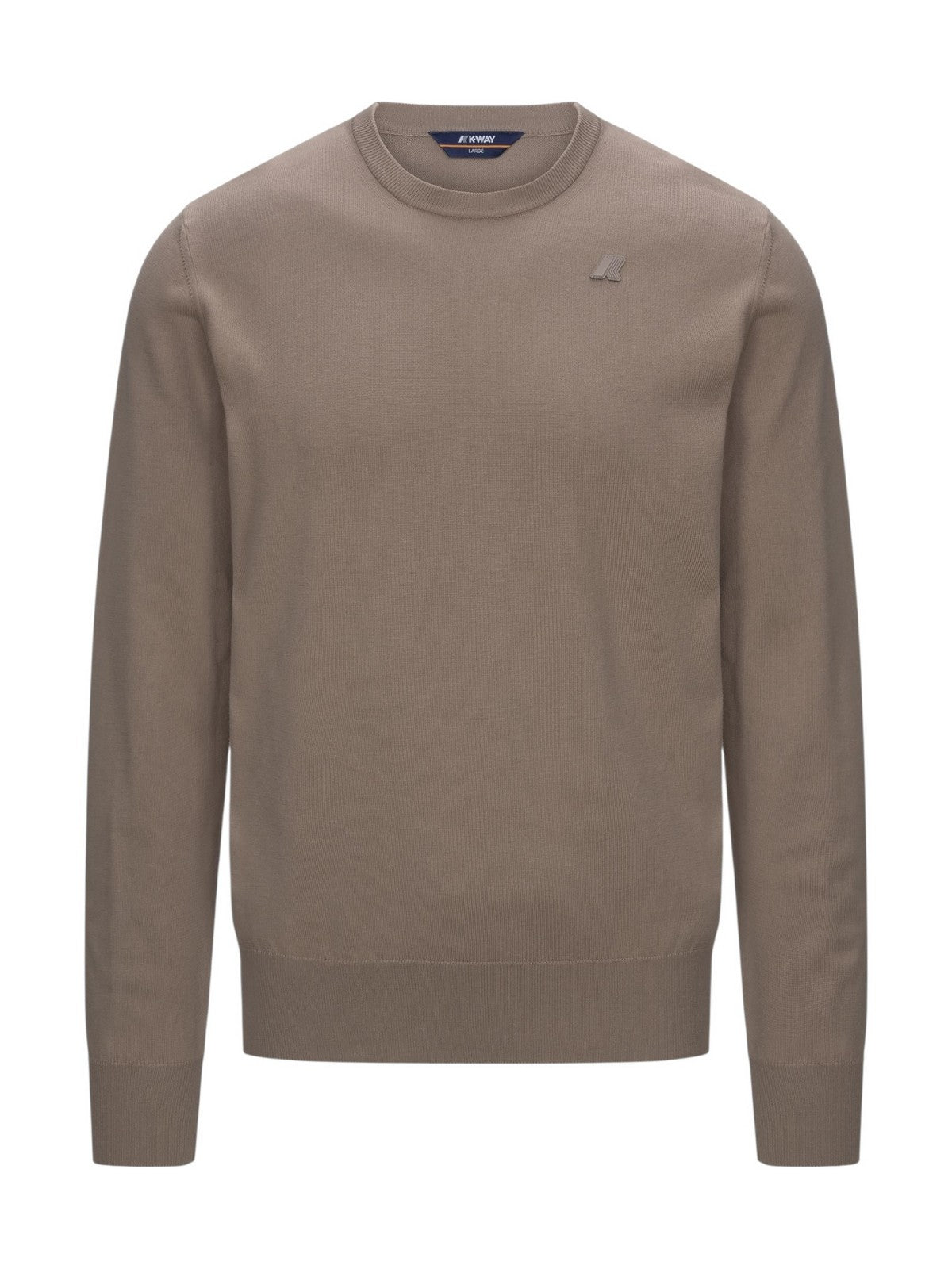 K-WAY Maglione Uomo Sebastien Cotton Ps K4122YW WG9 BEIGE TAUPE