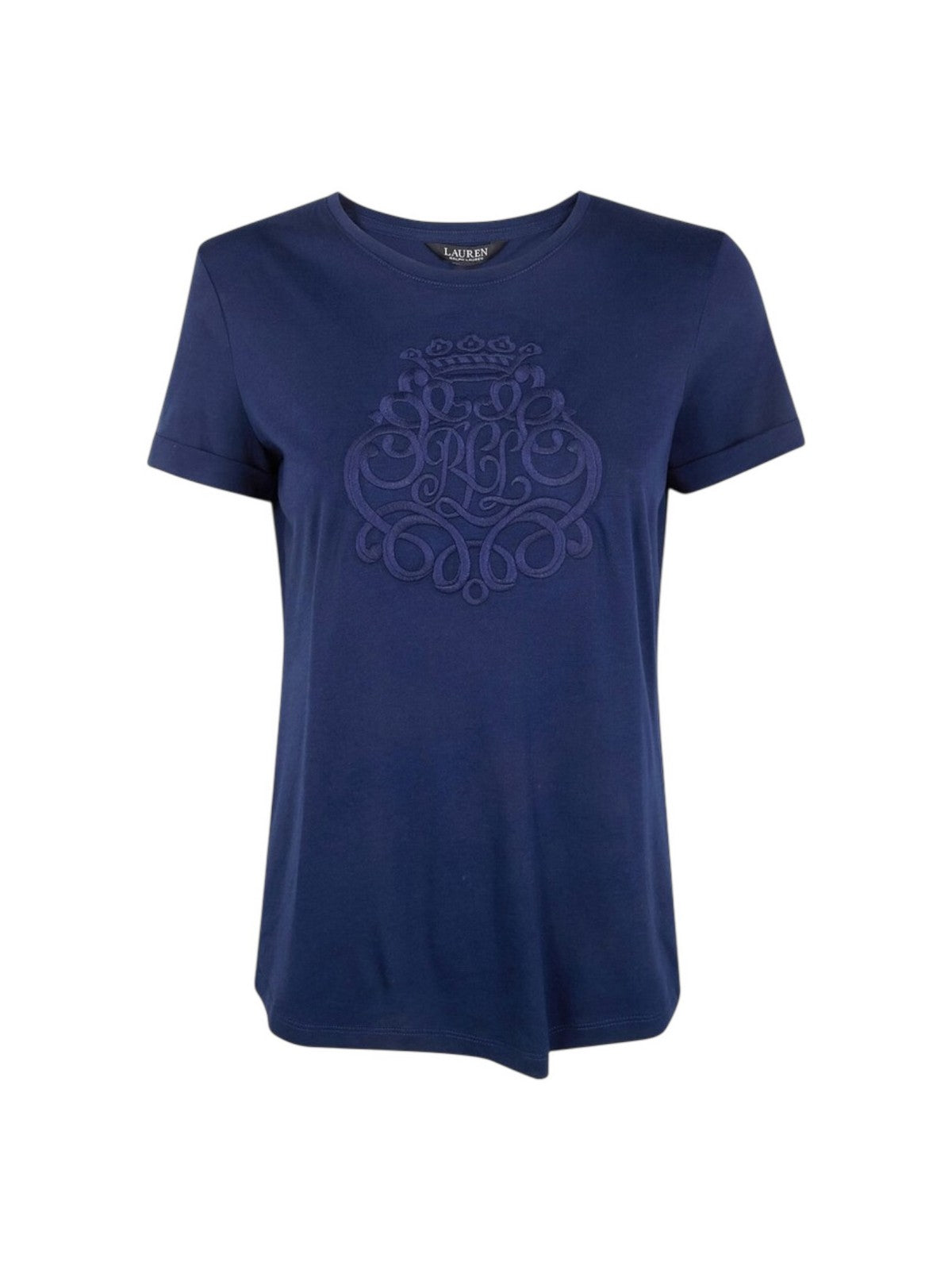 LAUREN RALPH LAUREN T-shirt Donna HAILLY-SHORT SLEEVE-T-SHIRT 200P03753 002 REFINED NAVY gioboutiqueweb