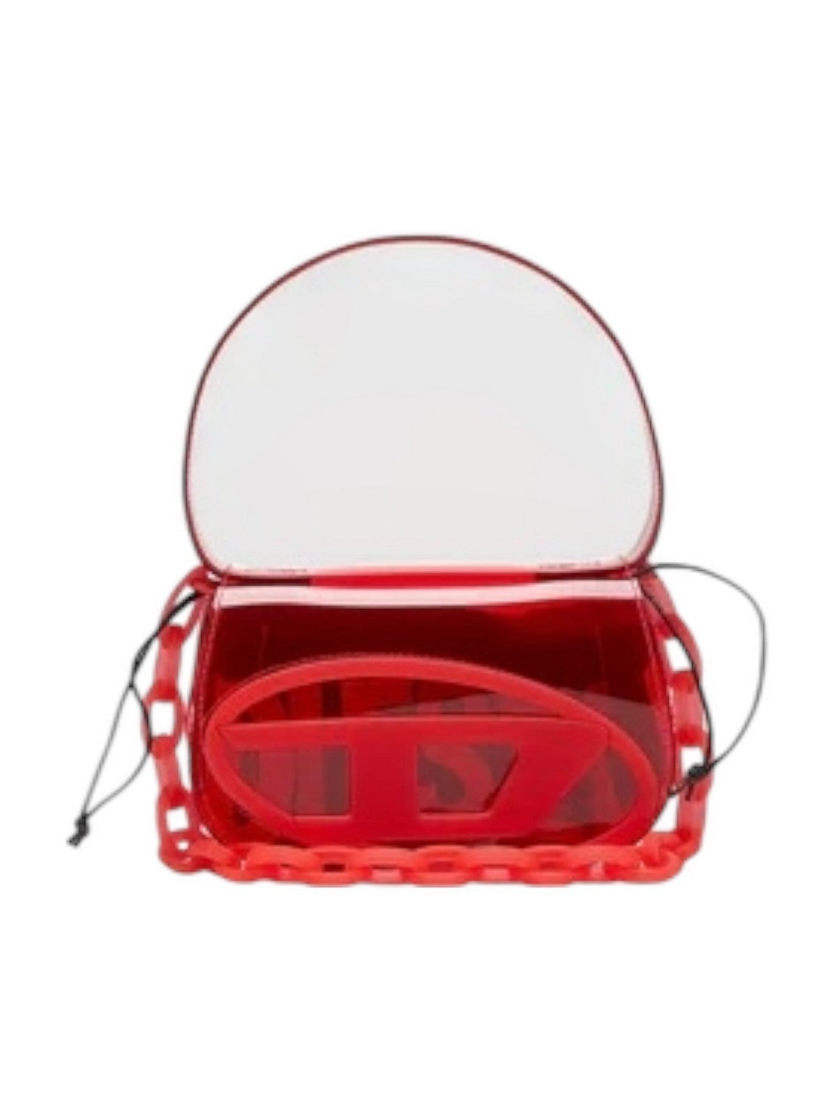 DIESEL Torba Damska 1DR 1DR TORBA NA RAMIĘ X08396 P8763 T4032 600 - CZERWONA