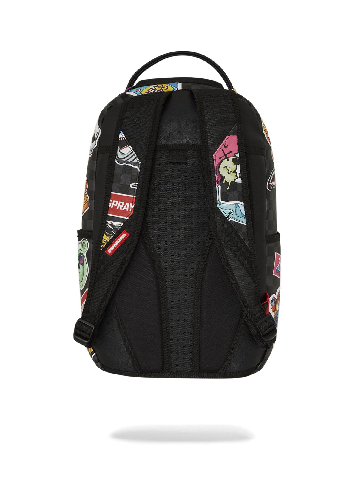SPRAYGROUND Zaino Uomo LIPS SMACK DOWN DLXSV BACKPACK 910B7581NSZ Nero gioboutiqueweb