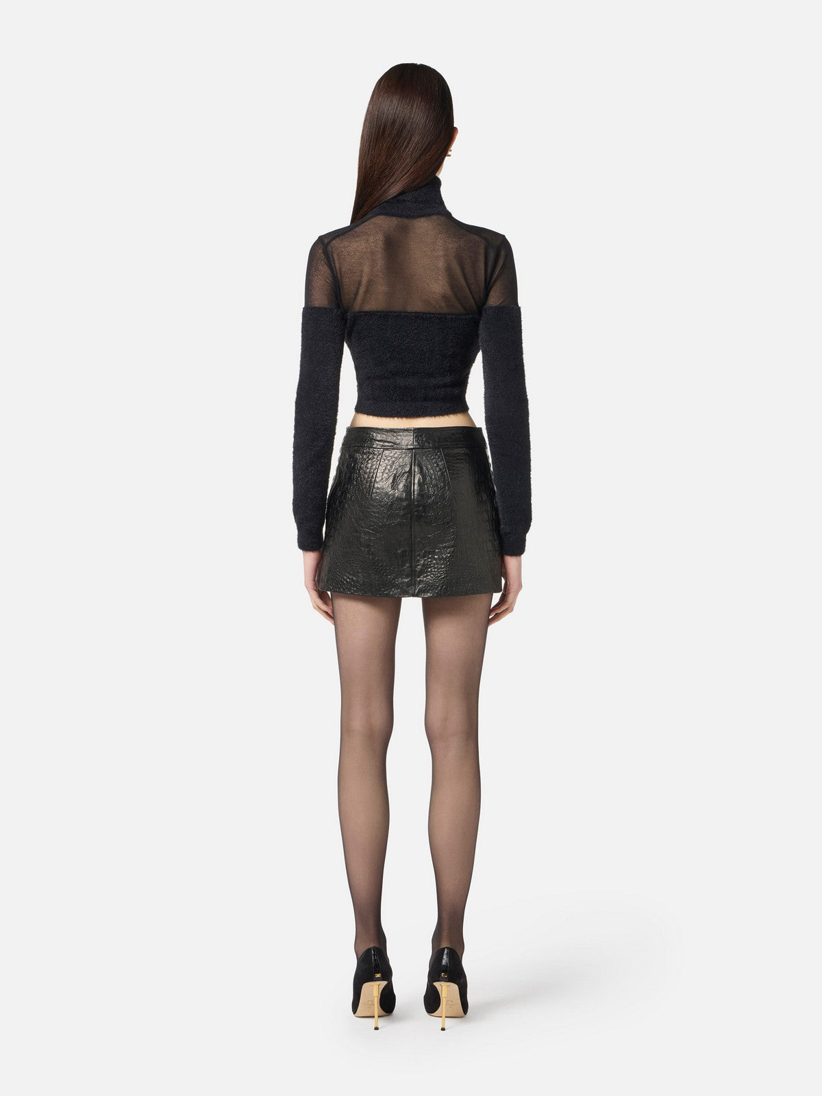 ELISABETTA FRANCHI Maglia Donna MK54T57E2 110 Nero
