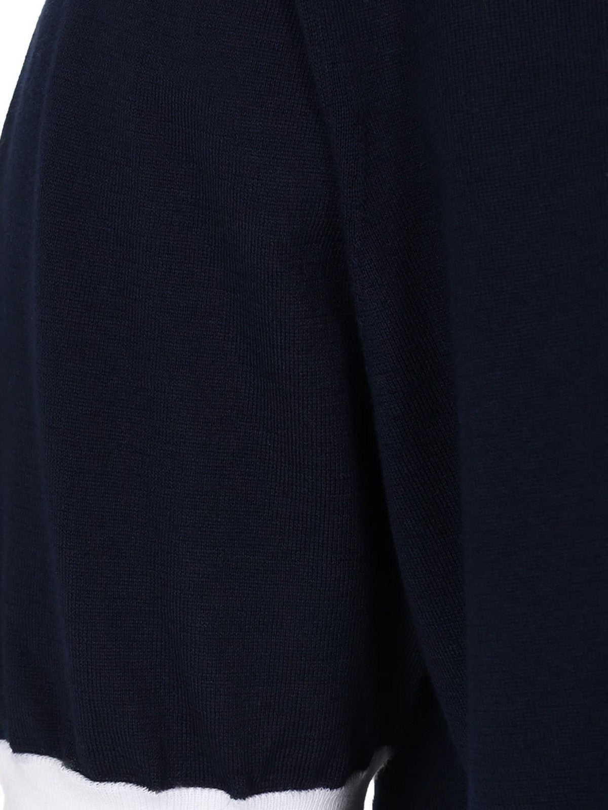 KITON T-Shirt e Polo Uomo UMK0571V111A00J DARK BLUE/WHITE Blu gioboutiqueweb