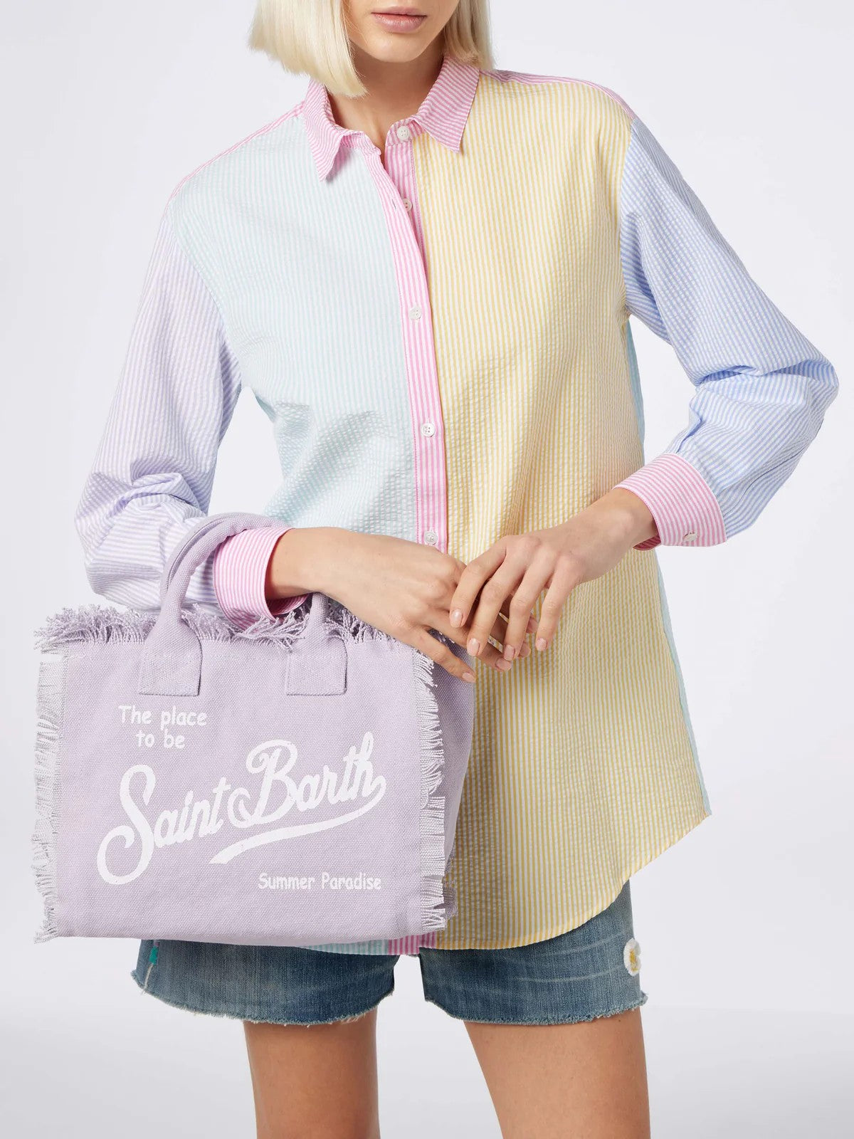 MC2 SAINT BARTH Borsa Donna COLETTE 01020F Viola gioboutiqueweb