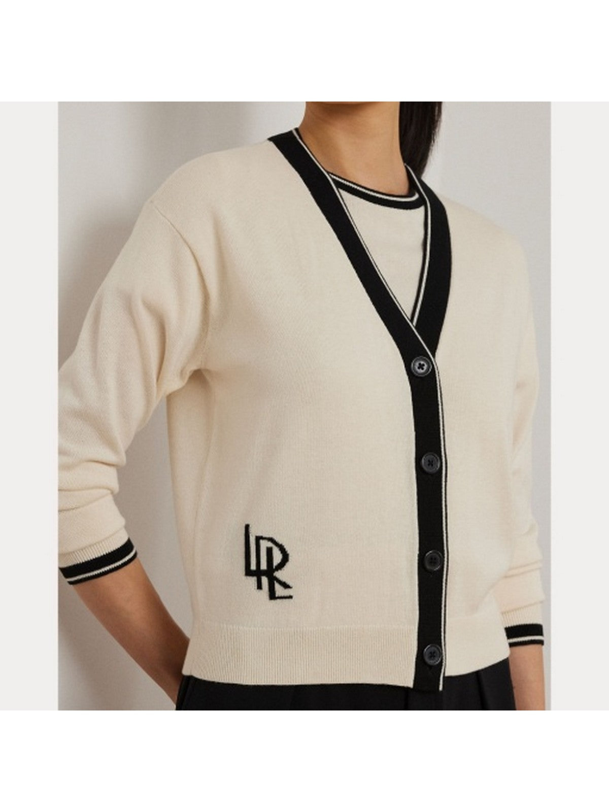 LAUREN RALPH LAUREN Cardigan Donna CADINA 200963660 001 Beige gioboutiqueweb
