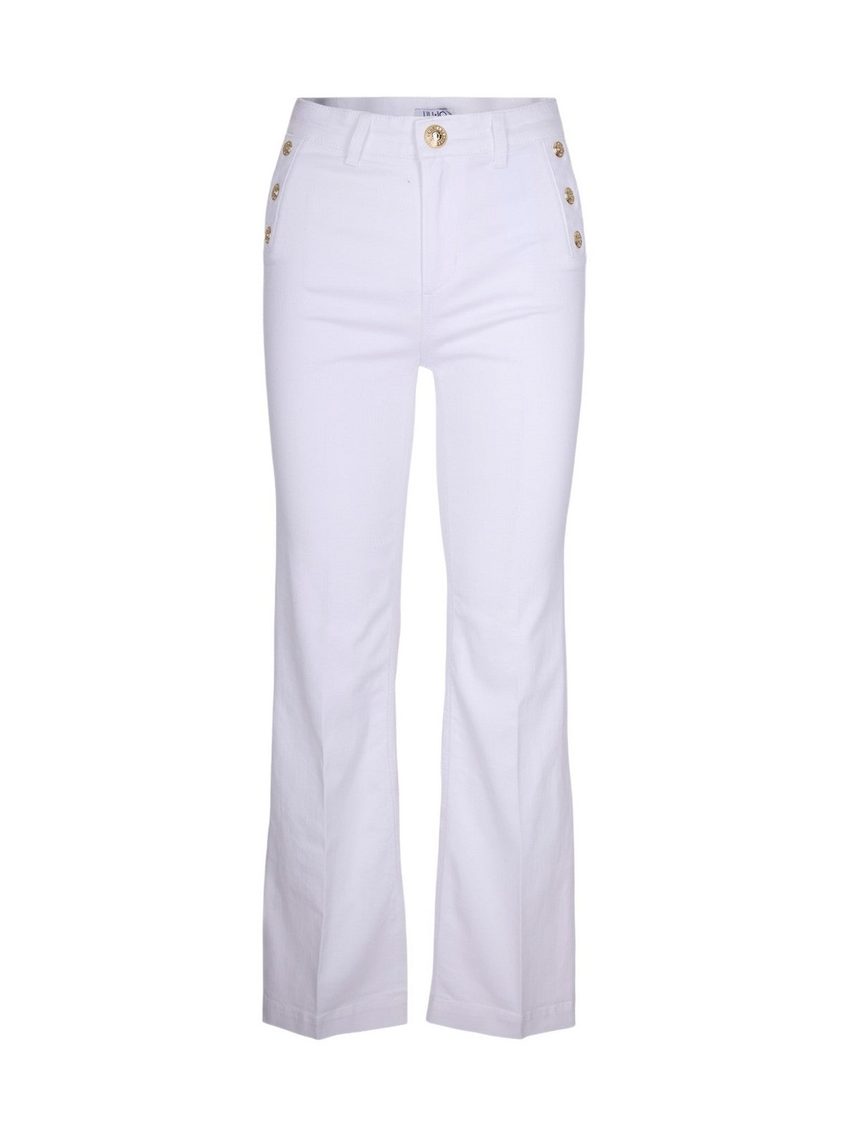 LIU JO BLUE DENIM Pantalone Donna UA6162T456A 11111 BIANCO OTTICO gioboutiqueweb