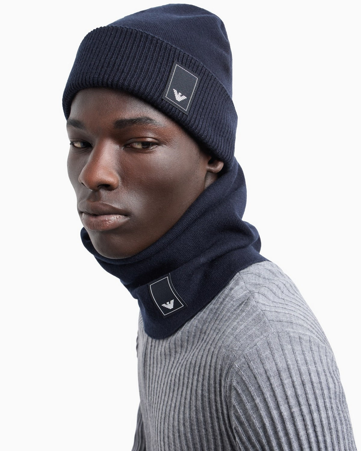 EMPORIO ARMANI Cappello Uomo EM000431 AF10401 UB118 ICONICO 0920 BLU NAVY EA