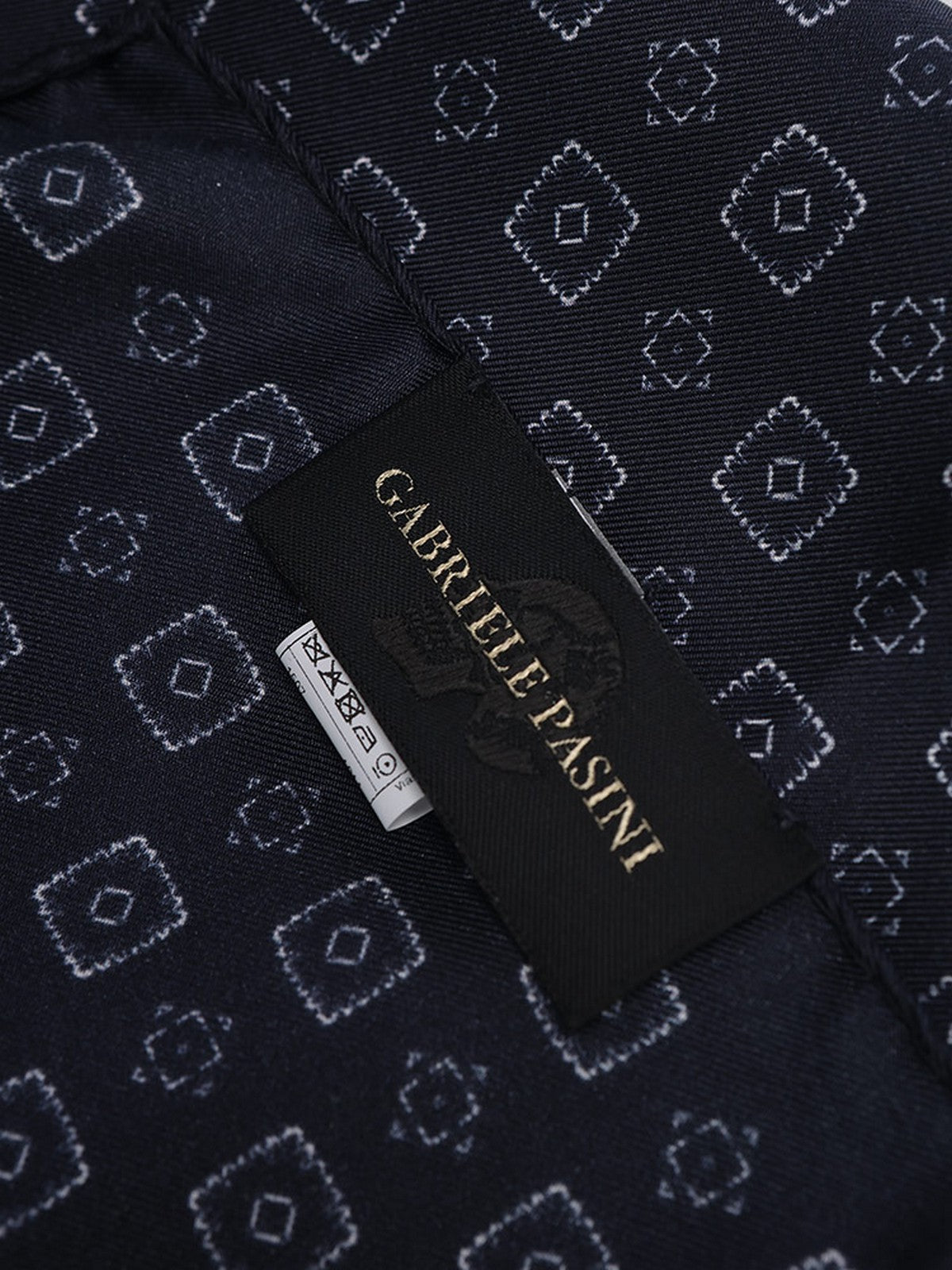 GABRIELE PASINI Foulard Uomo 59010/1 6110 Nero