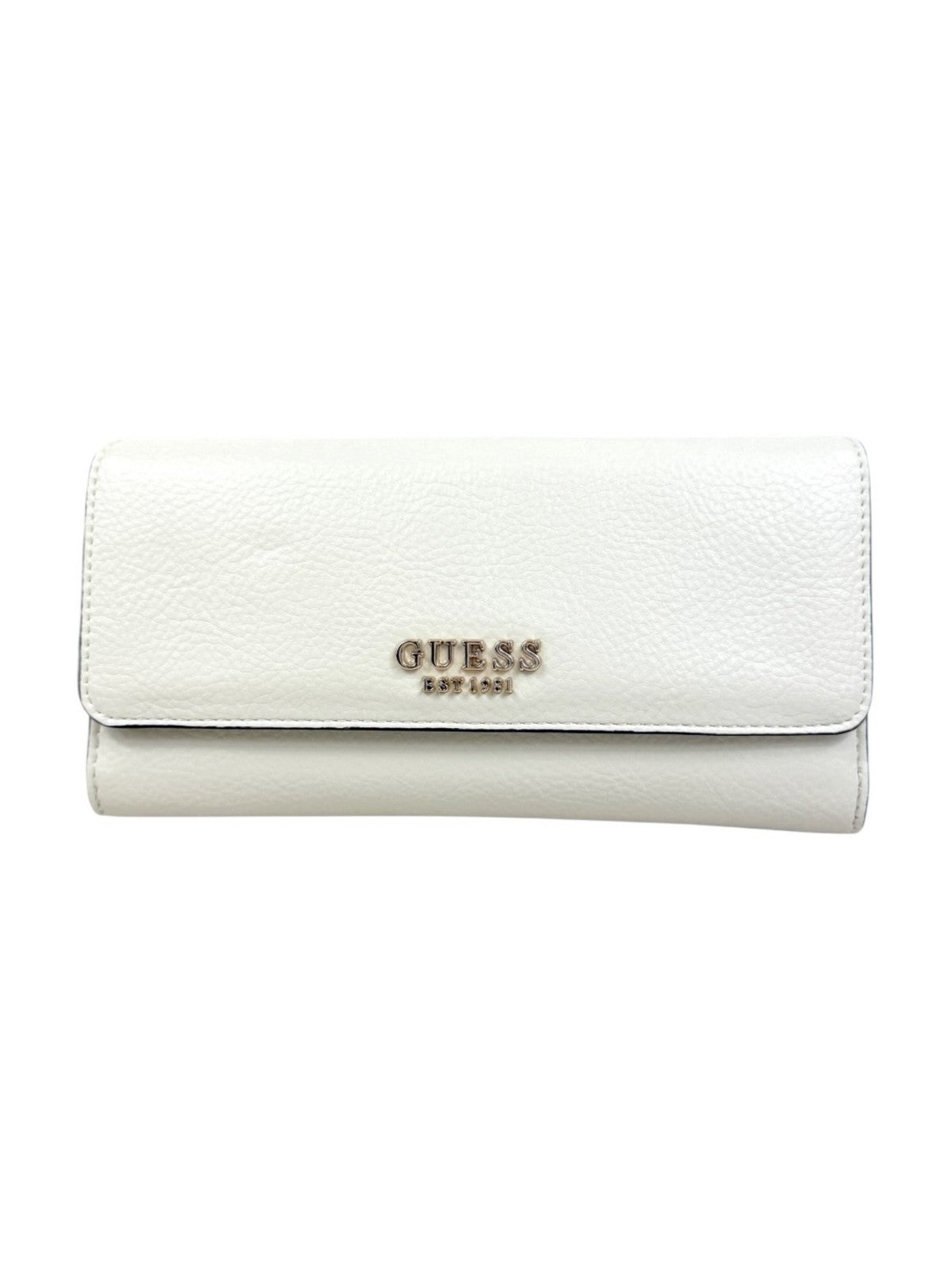 GUESS Portafoglio Donna BROOKE SLG LRG CLUTCH ORGNZR SWBG98 97162 OFF off white