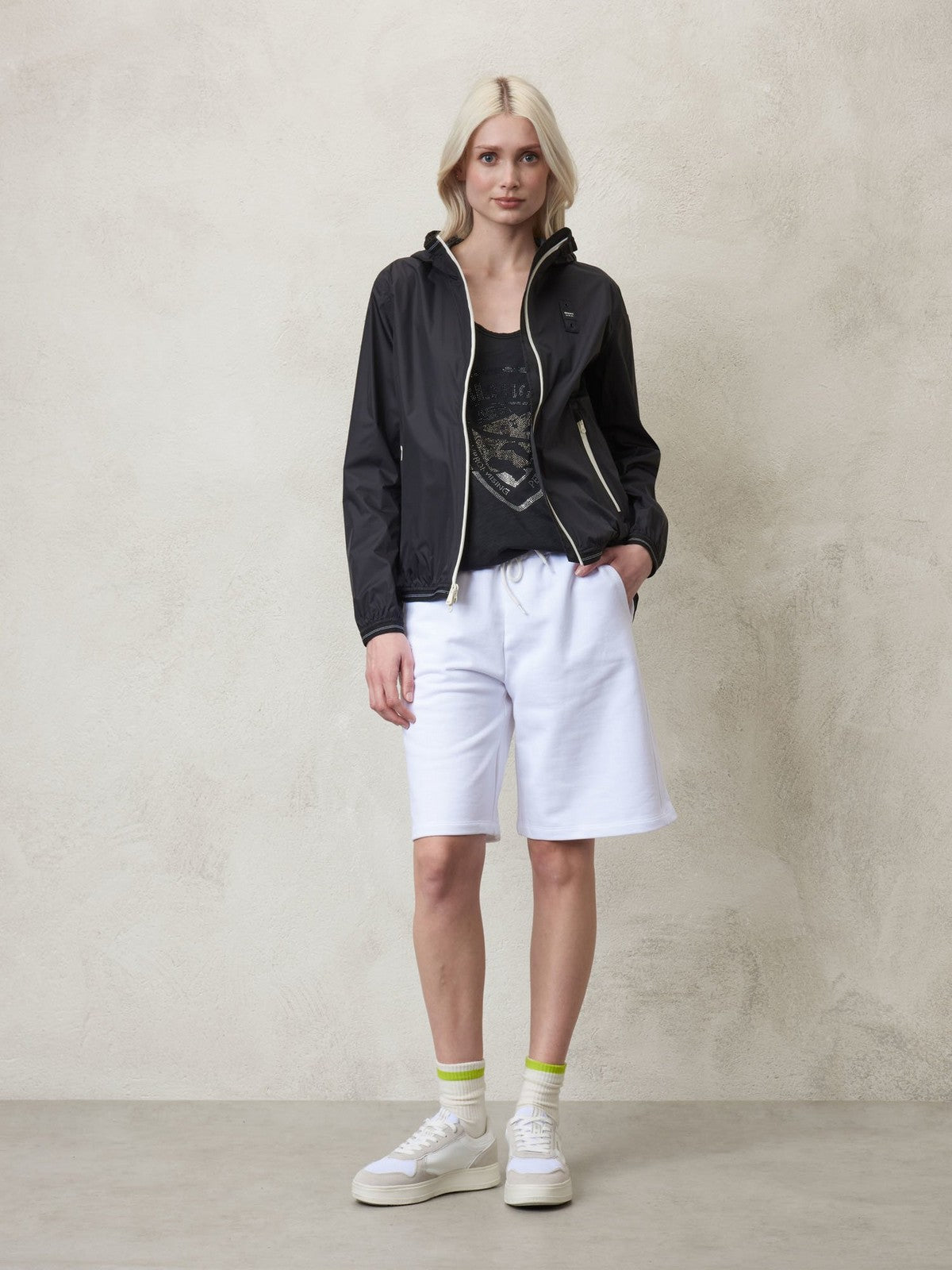 Blauer Jacket Woman 24SBLDC11048 006007 999 Negro
