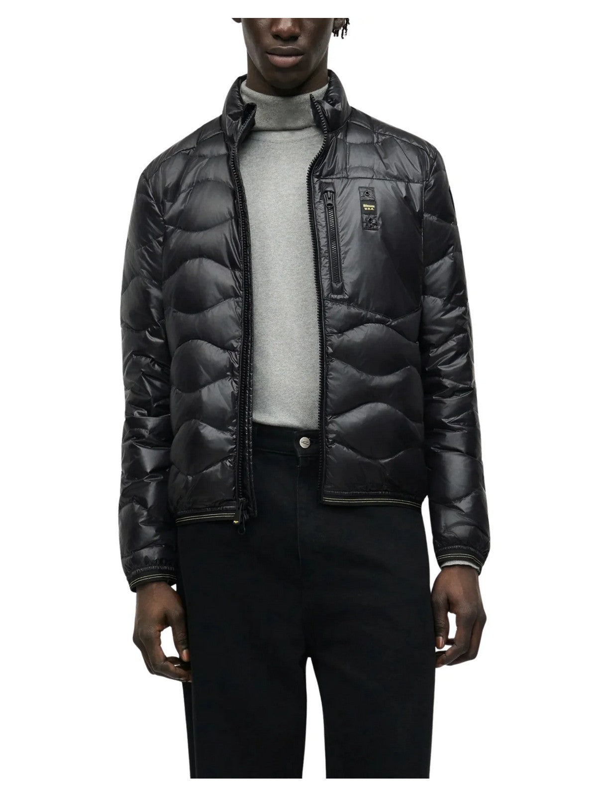 BLAUER Piumino Uomo Daniel 26SBLUC03178 006719 999 Nero gioboutiqueweb