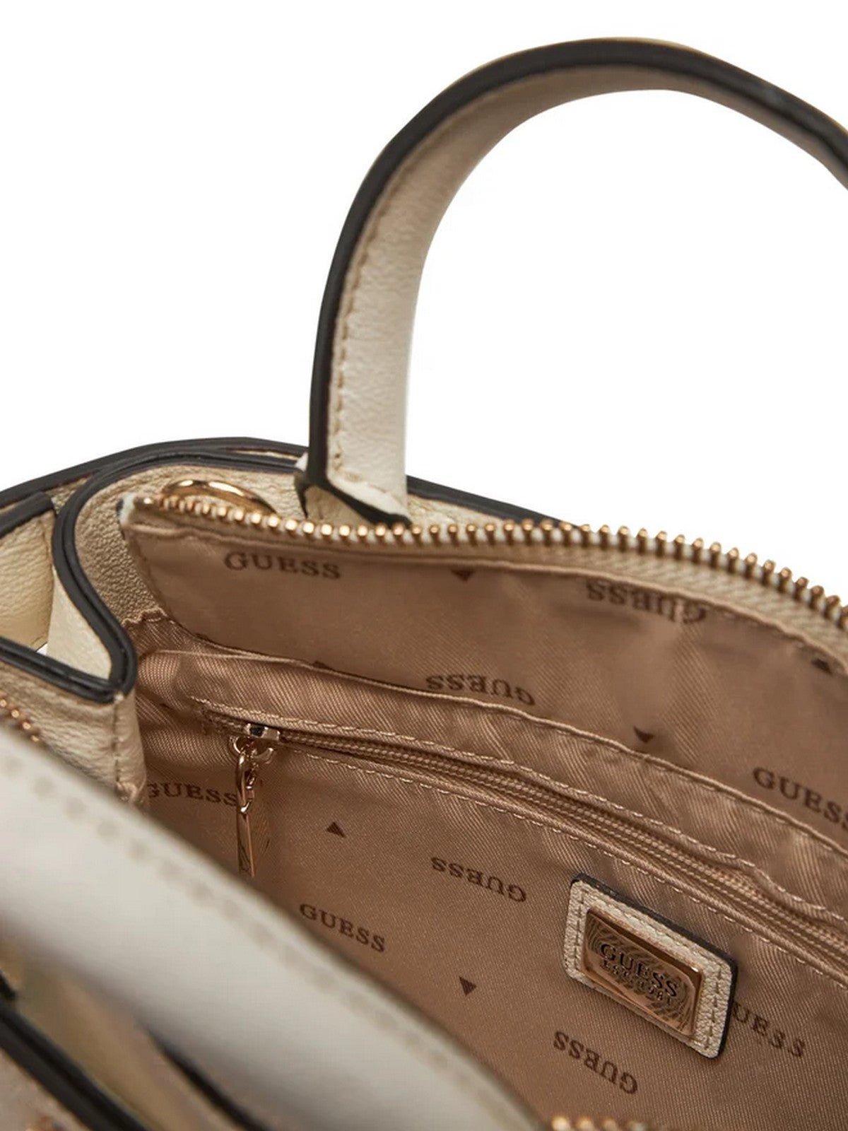 GUESS Borsa Donna ANADELA MINI SATCHEL HWAG96 33760 NRI Bianco gioboutiqueweb