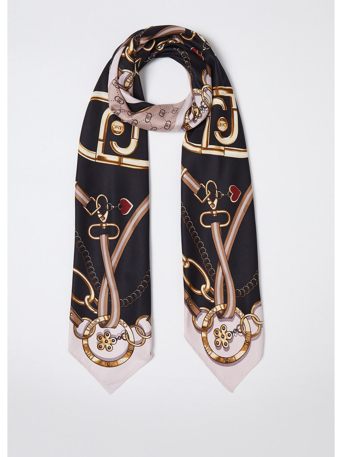 LIU JO SOFT Foulard Donna 2F4100T0300 00005 Beige gioboutiqueweb