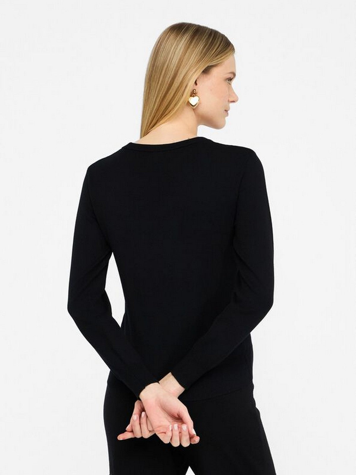 LIU JO SPORT Maglia Donna TF5248MS63L 22222 Nero