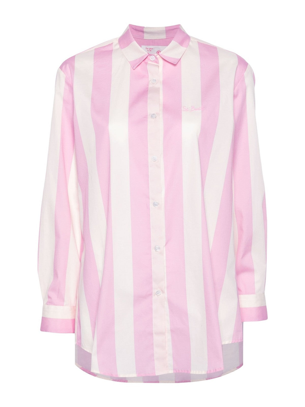 MC2 SAINT BARTH Camicia Donna BRIGITTE 01606F Rosa gioboutiqueweb