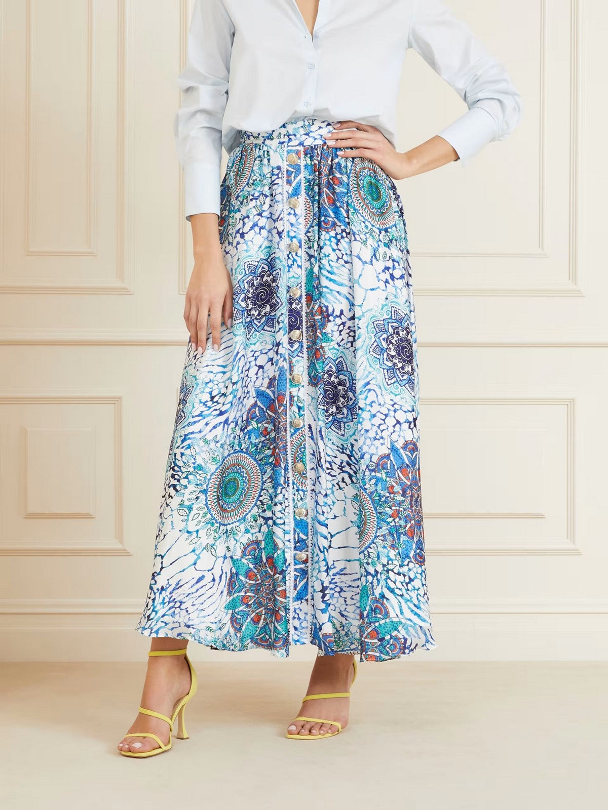 Marciano Woman Woman Mina Skirt Printed 4ggd01 9739Z P7pu Multicolor