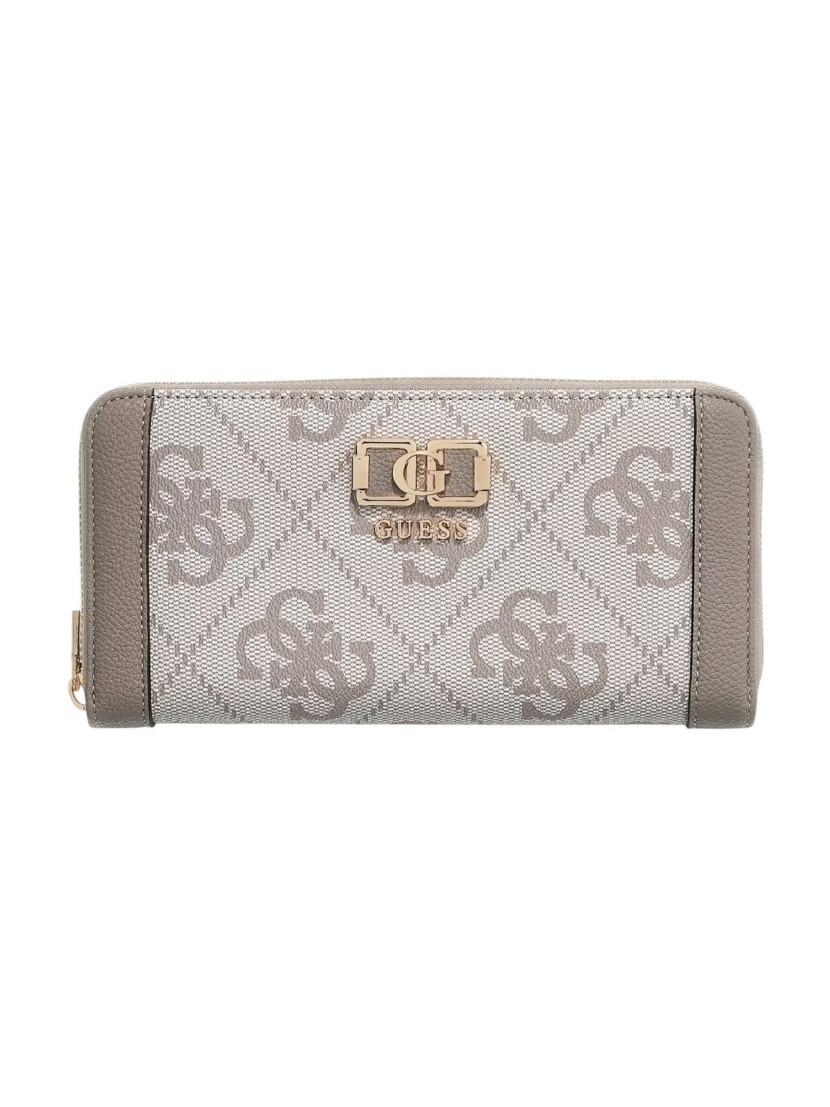 GUESS Portafoglio Donna KARNILLA LOGO SLG LRG ZIP ARND SWOS99 01146 DKO DARK TAUPE LOGO gioboutiqueweb