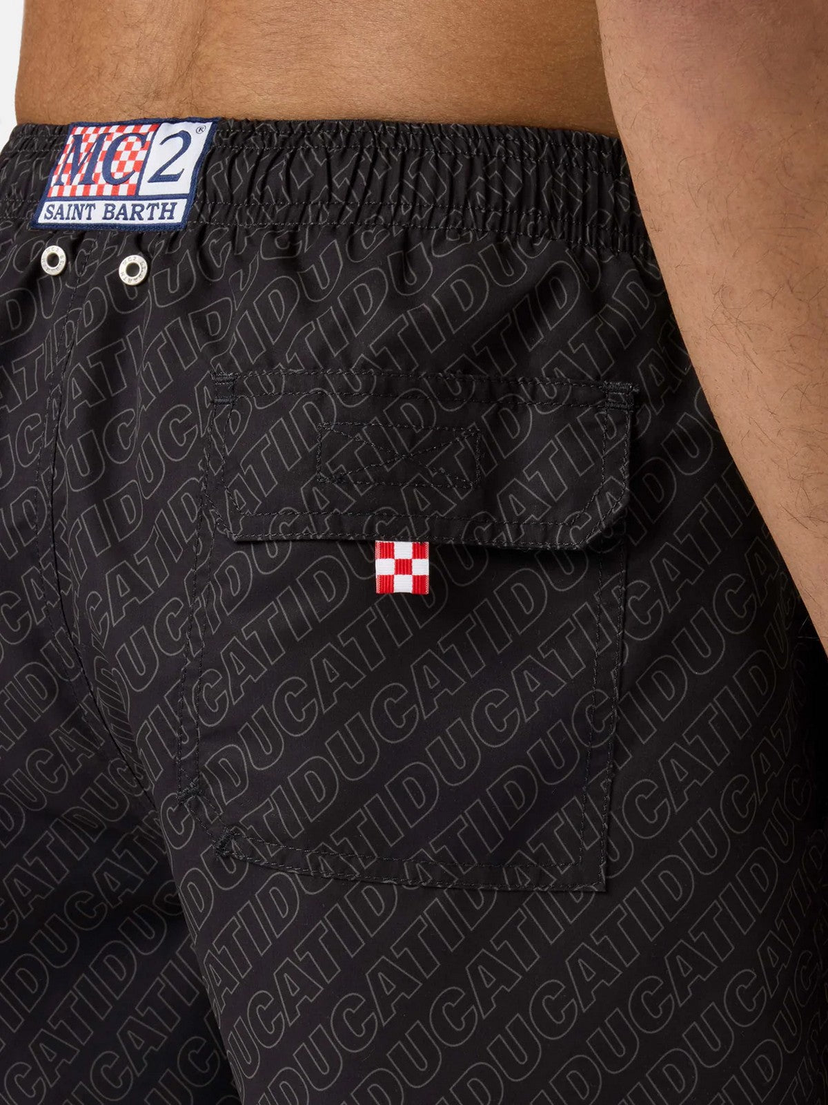 MC2 SAINT BARTH Costume da bagno Uomo GUSTAVIA 08355L DUCATI MECCANICA 00 PT