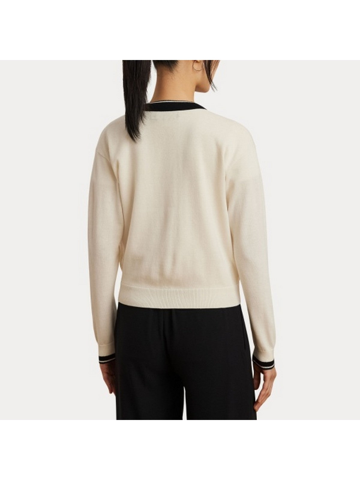 LAUREN RALPH LAUREN Cardigan Donna CADINA 200963660 001 Beige gioboutiqueweb
