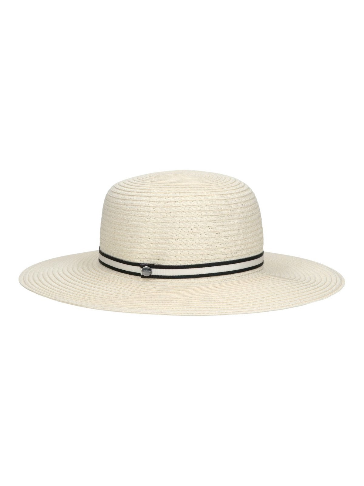 BORSALINO Cappello Donna 2194 07G4 Panna cinta a righe nero/panna gioboutiqueweb