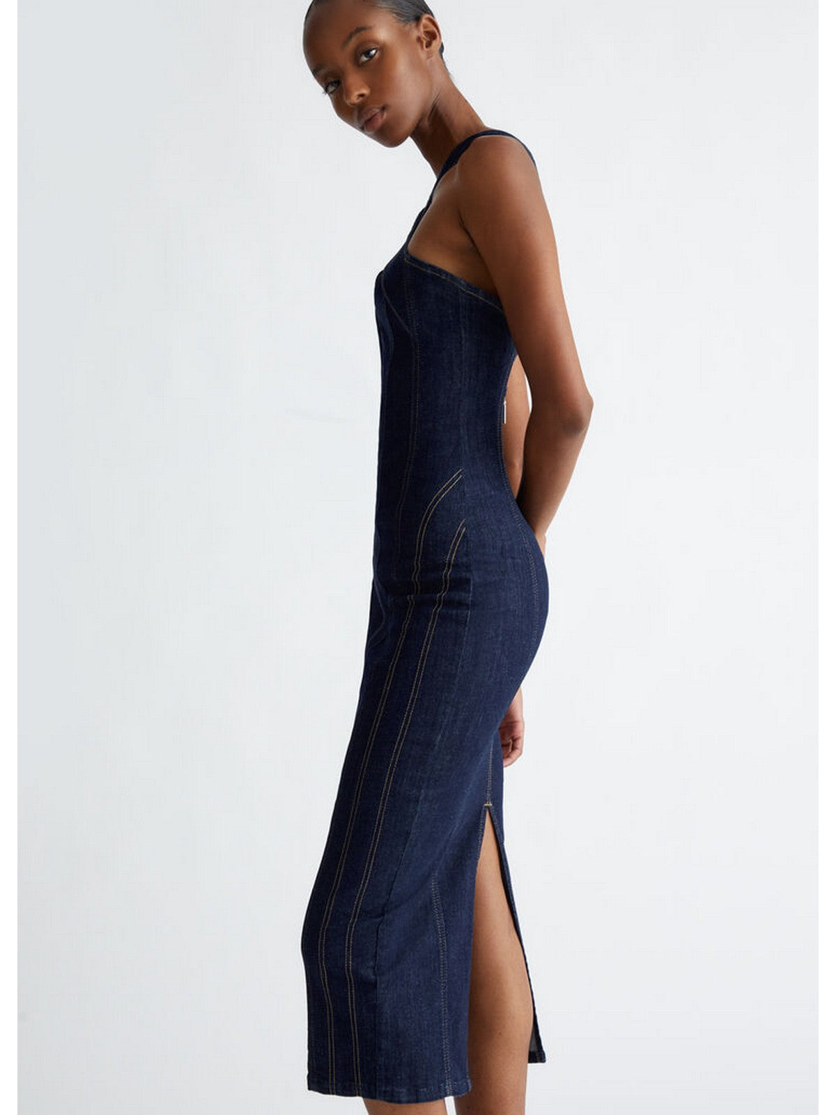 LIU JO BLUE DENIM Abito Donna UF4156D4925 77000 Blu gioboutiqueweb