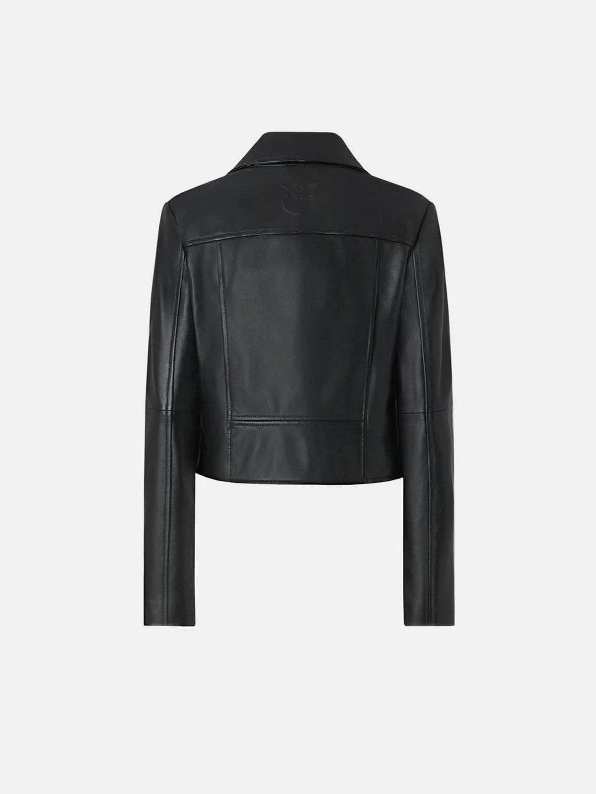 PINKO Giubbino Donna NEW SENSIBILE CHIODO NAPPA 106247-A32I Z99 NERO LIMOUSINE gioboutiqueweb