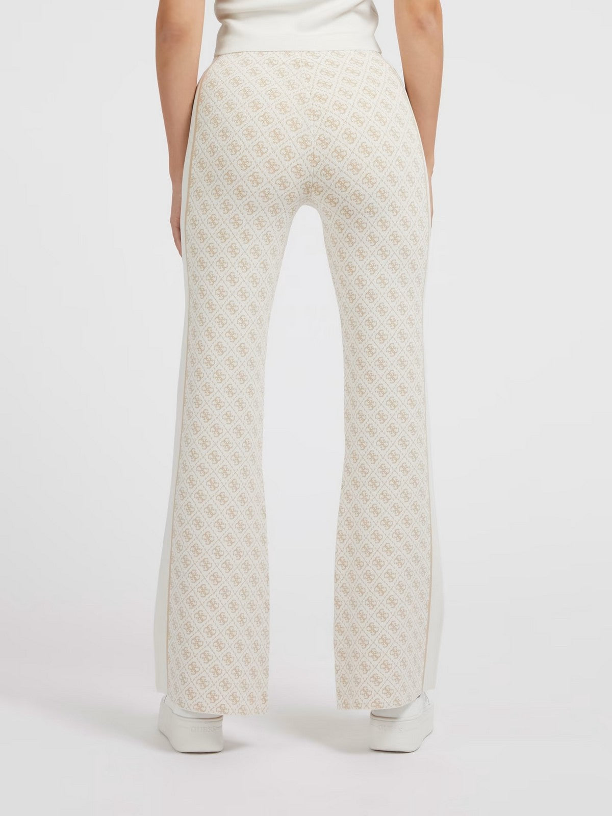 GUESS Pantalone Donna LISE 4G LOGO SWTR PANT W3YB38 Z37K0 F1GL Beige gioboutiqueweb