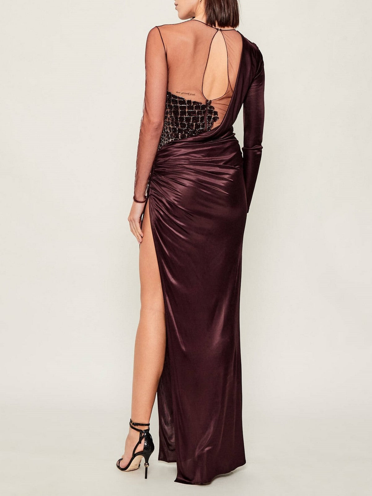 ELISABETTA FRANCHI Abito Donna ABR2257E2 EA4 MERLOT