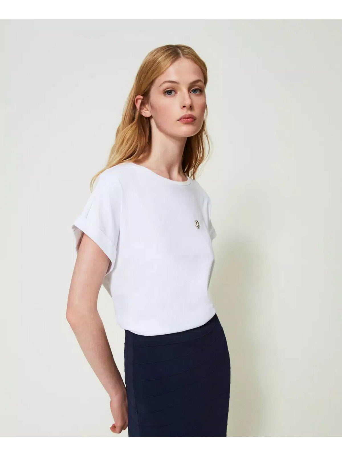 TWINSET T-Shirt e Polo Donna 241TP2215 00001 Bianco