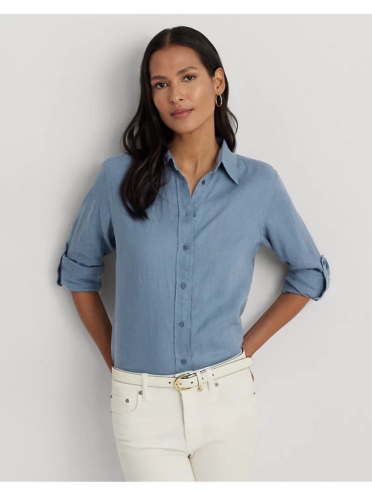 LAUREN RALPH LAUREN Camicia Donna 200782777 056 Blu