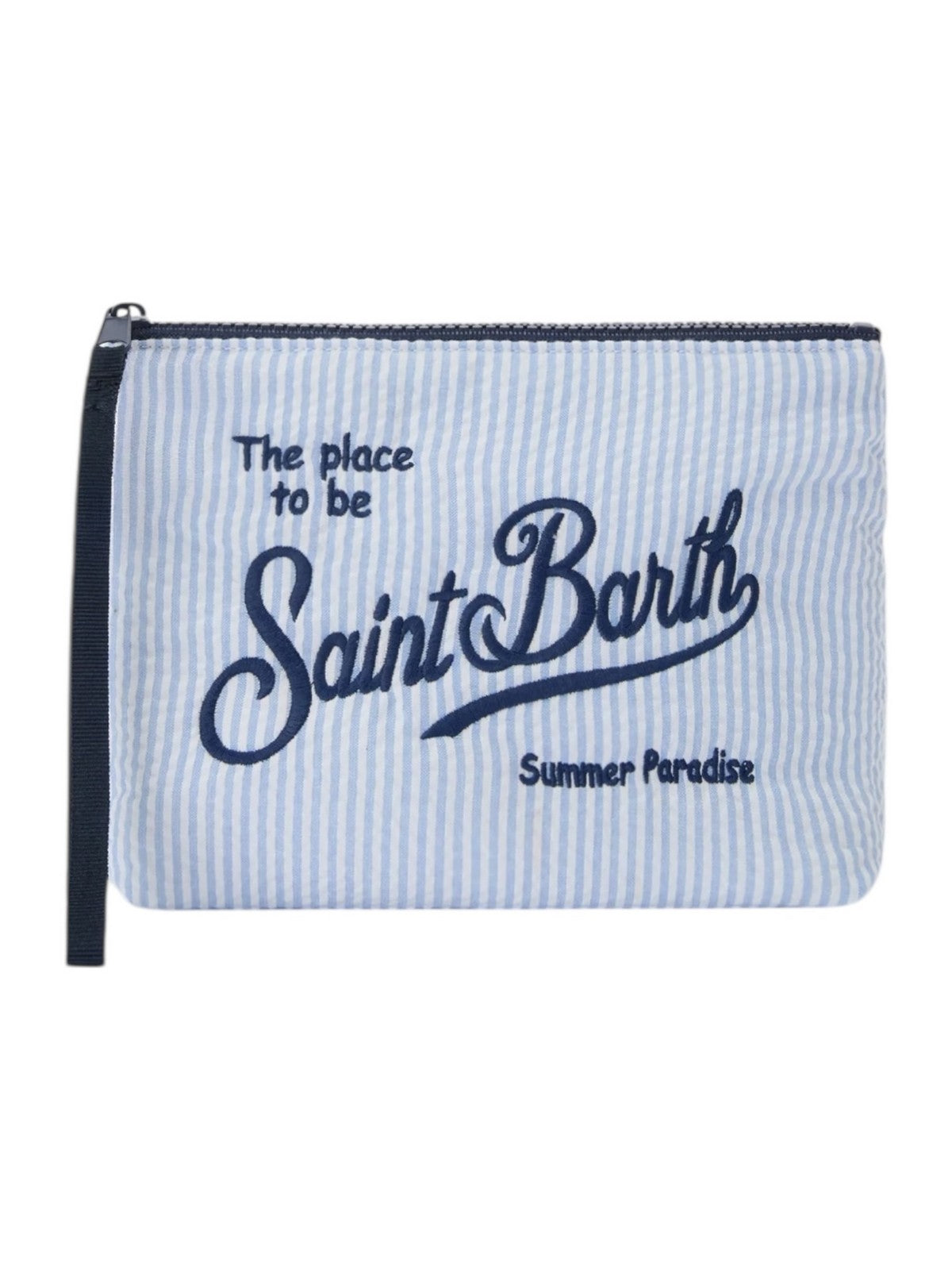 MC2 SAINT BARTH Pochette Donna ALINE SEERSUCKER 00361L STRIPES 31 EMB