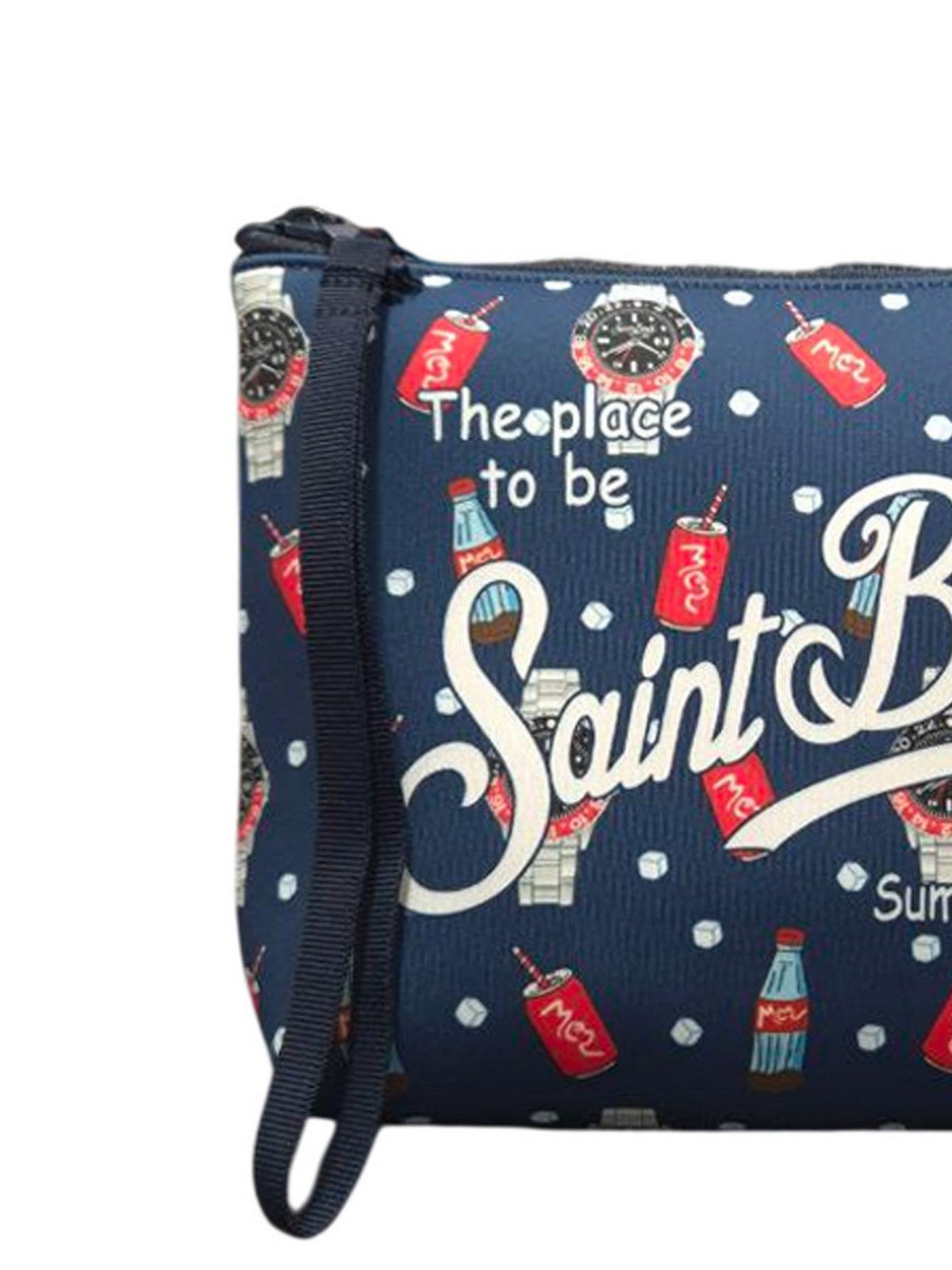 MC2 SAINT BARTH Pochette Unisex adulto ALINE 07717L BLU